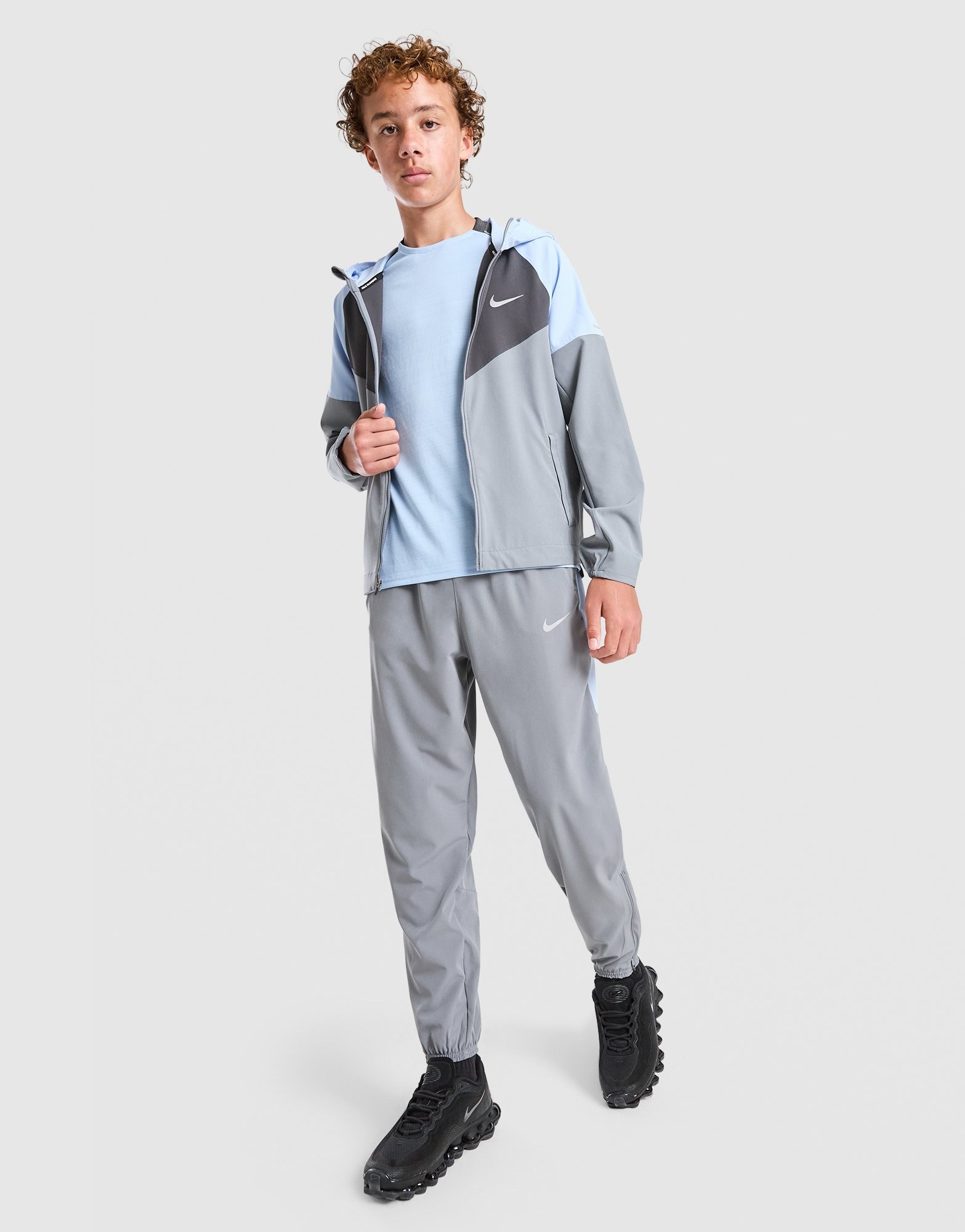 Nike Miler Colourblock Jacke Kinder