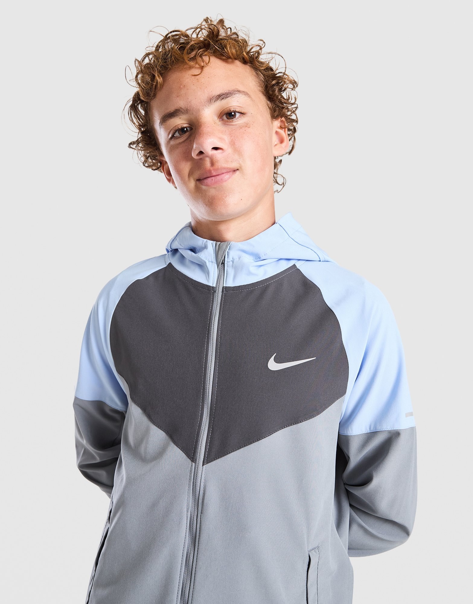 Nike Miler Colourblock Jacke Kinder