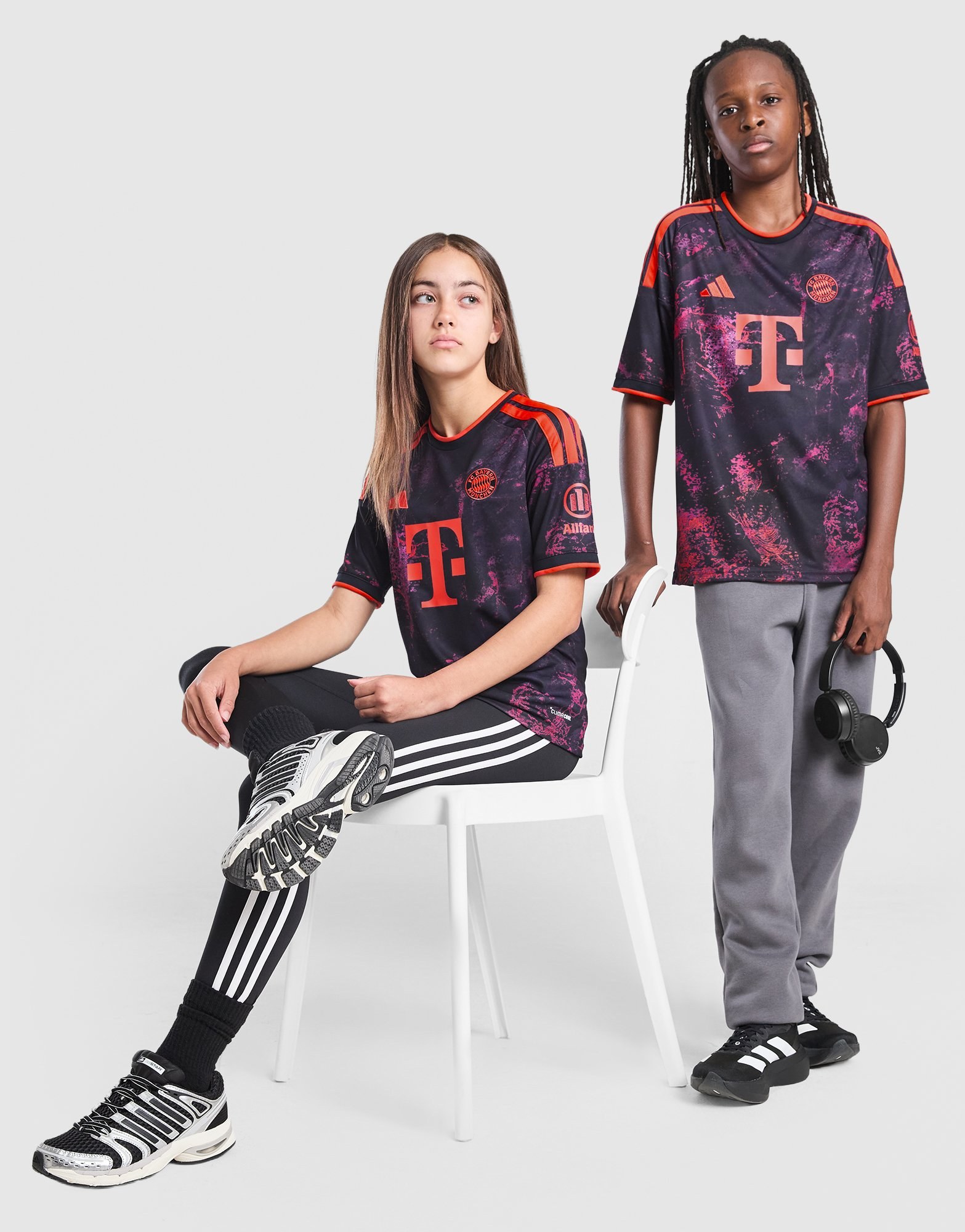 adidas Fc Bayern München 26/27 Kids Ausweichtrikot