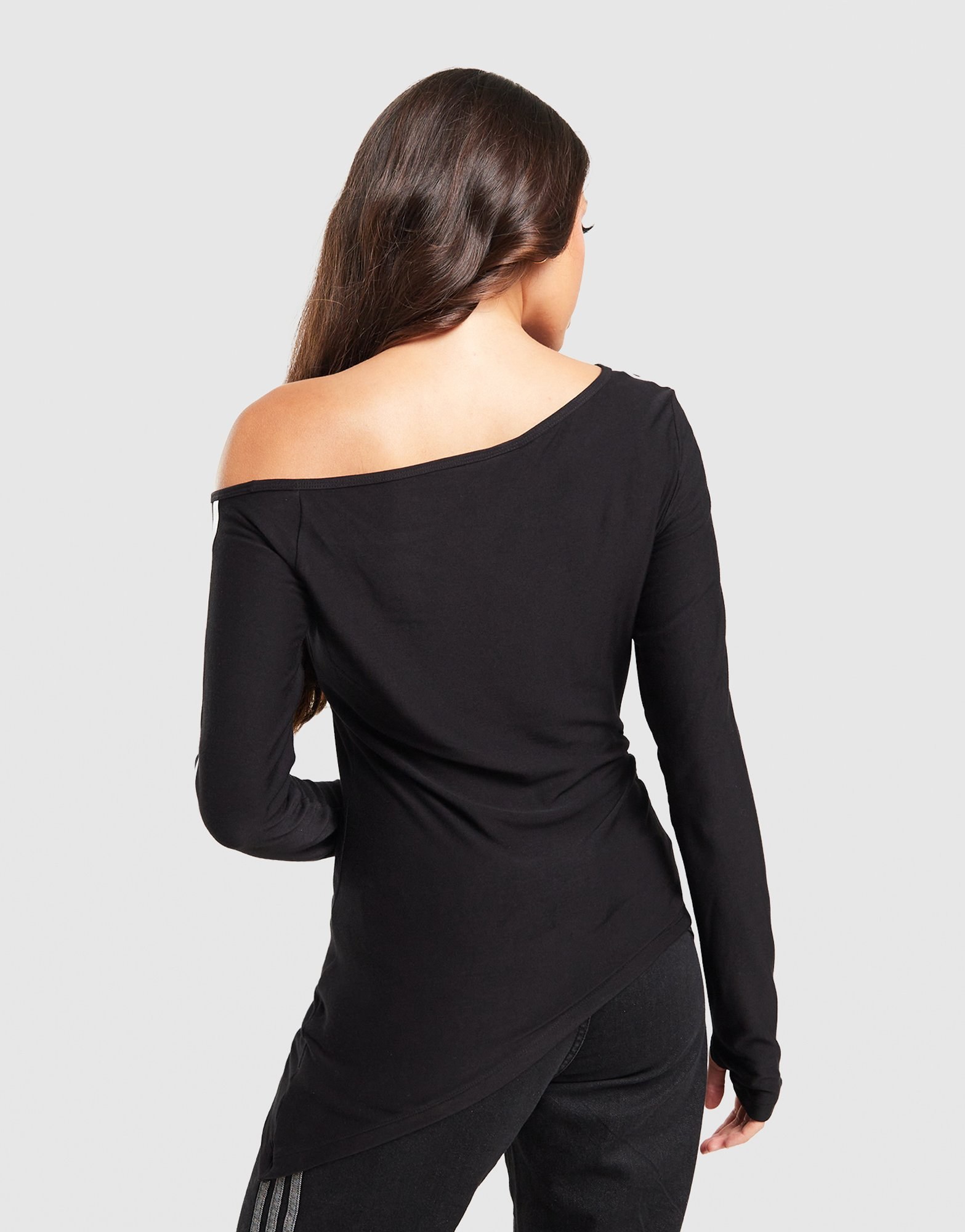 adidas Originals Longsleeve Asymmetric One Shoulder Oberteil