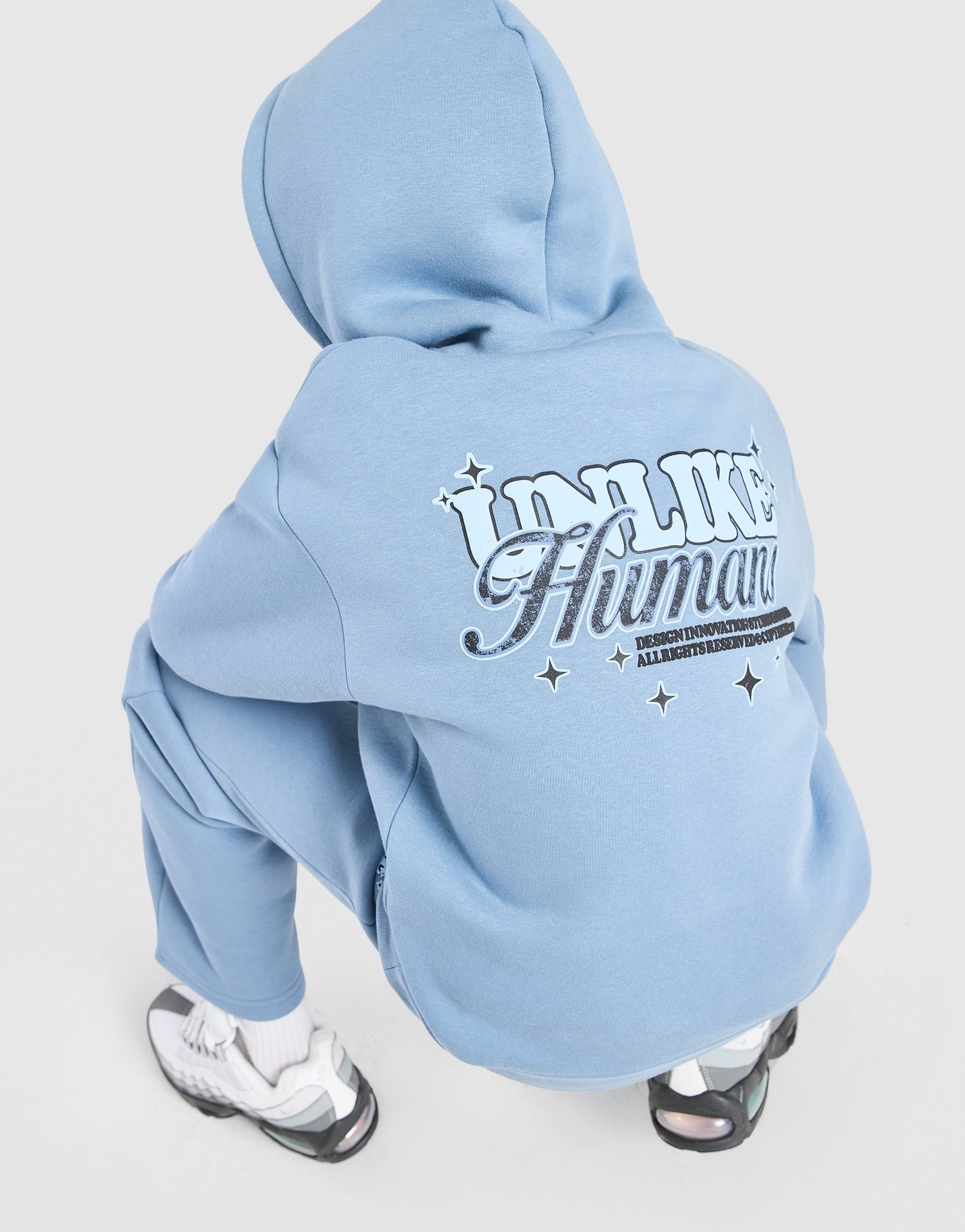 Unlike Humans Service Hoodie Kinder