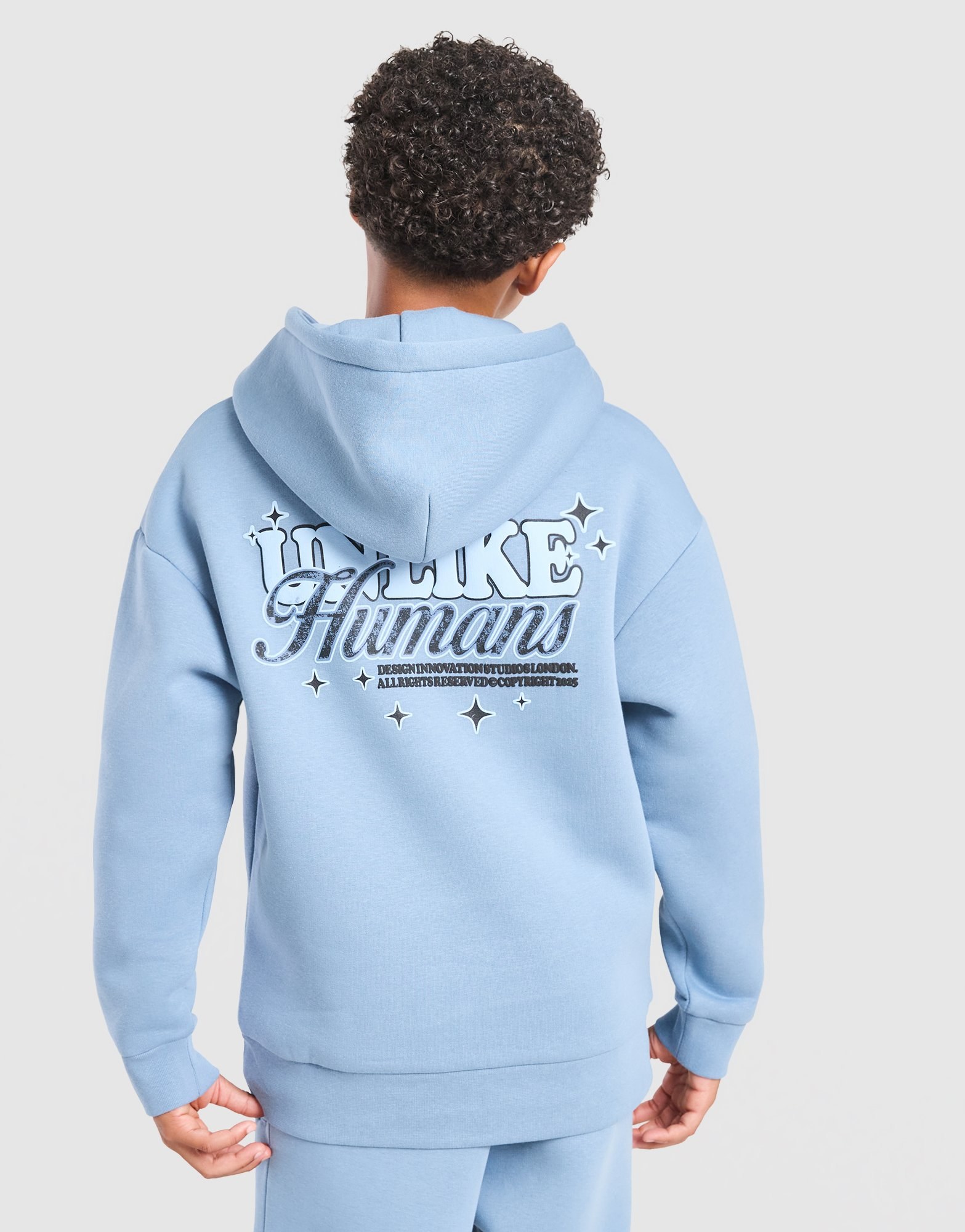Unlike Humans Service Hoodie Kinder