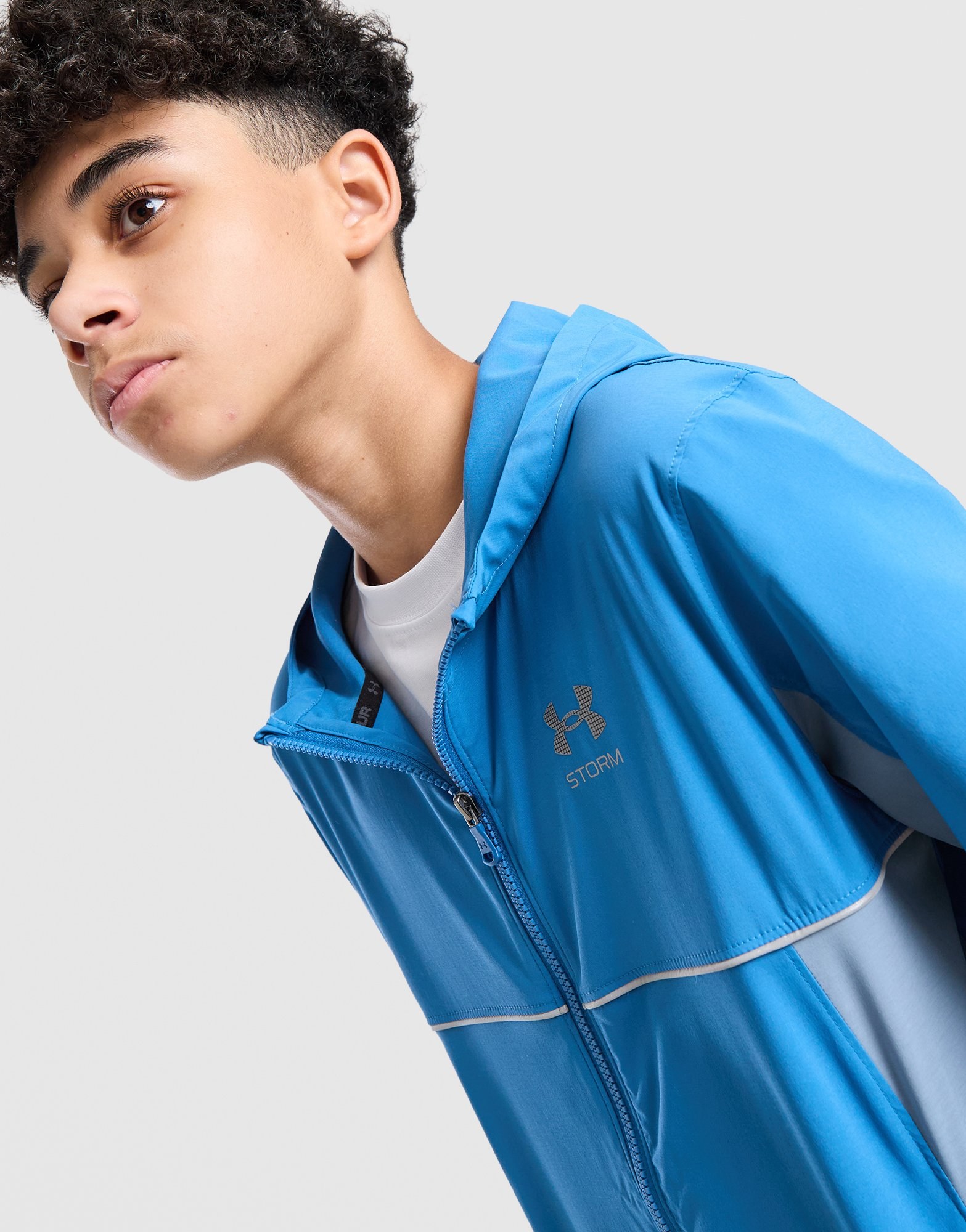 Under Armour Storm Hybrid Full-Zip Woven Jacke Kinder