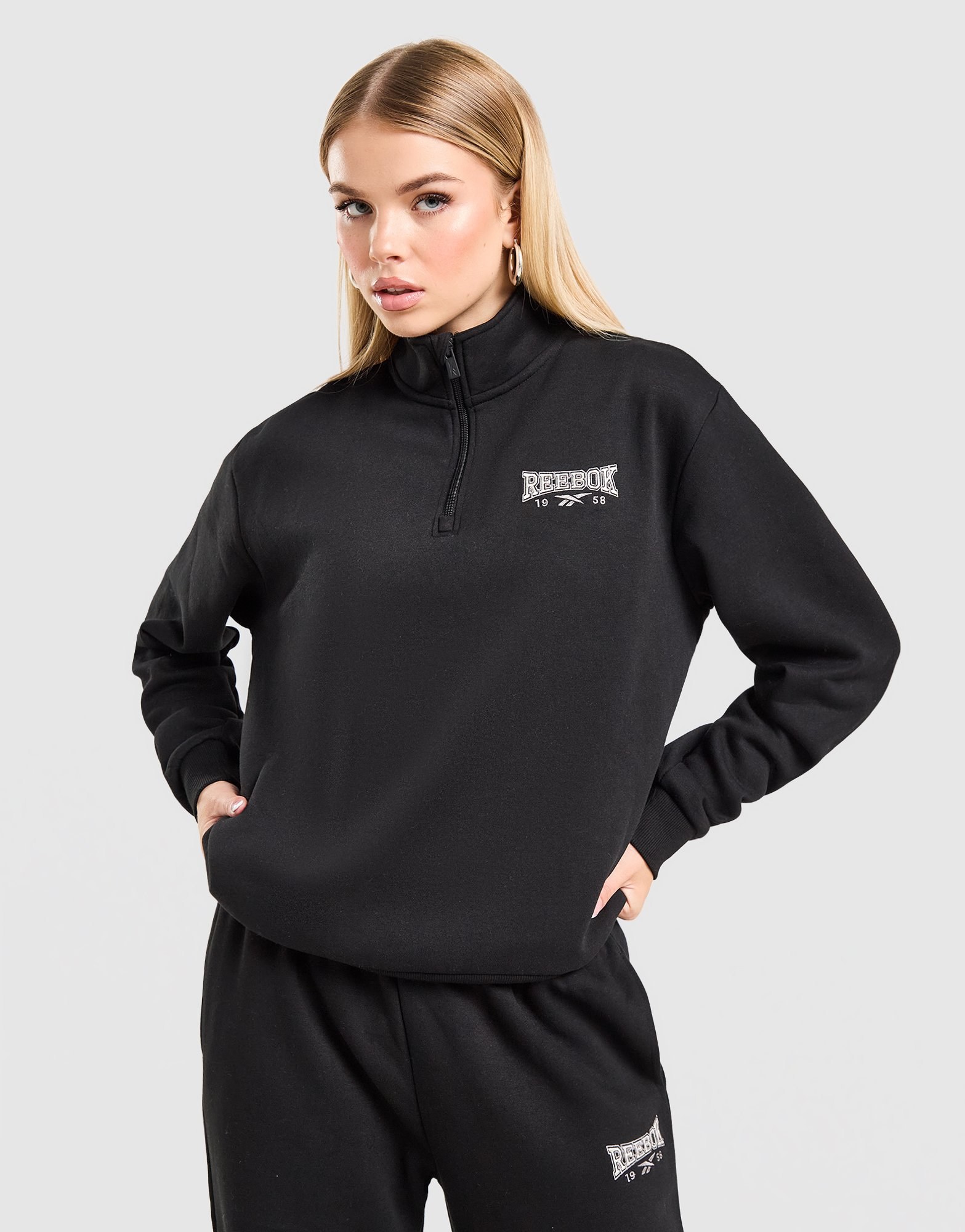 Reebok College 1/4-Zip Sweatshirt