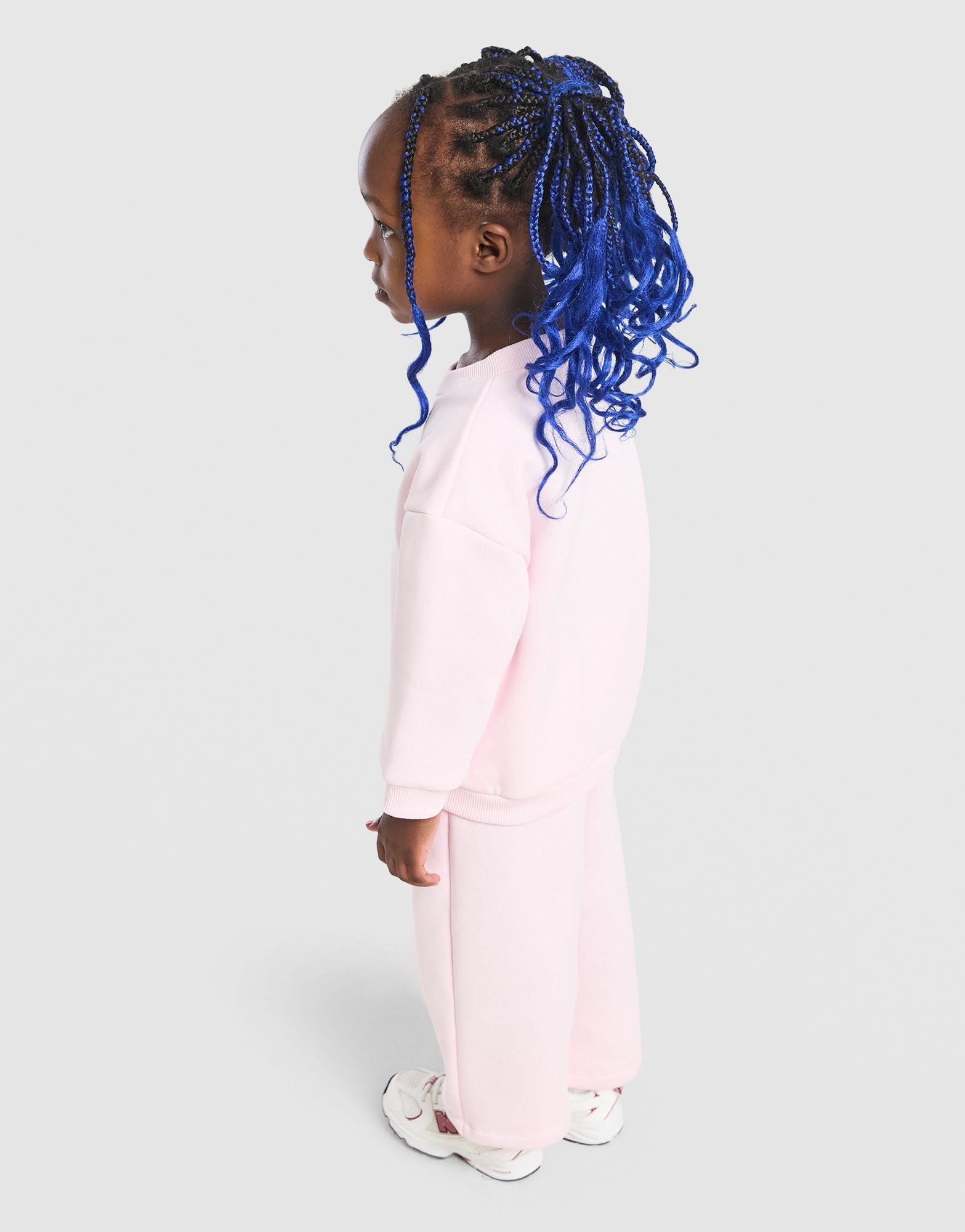 Pink Soda Sport Girls' Heart Stitch Crew Set Babys