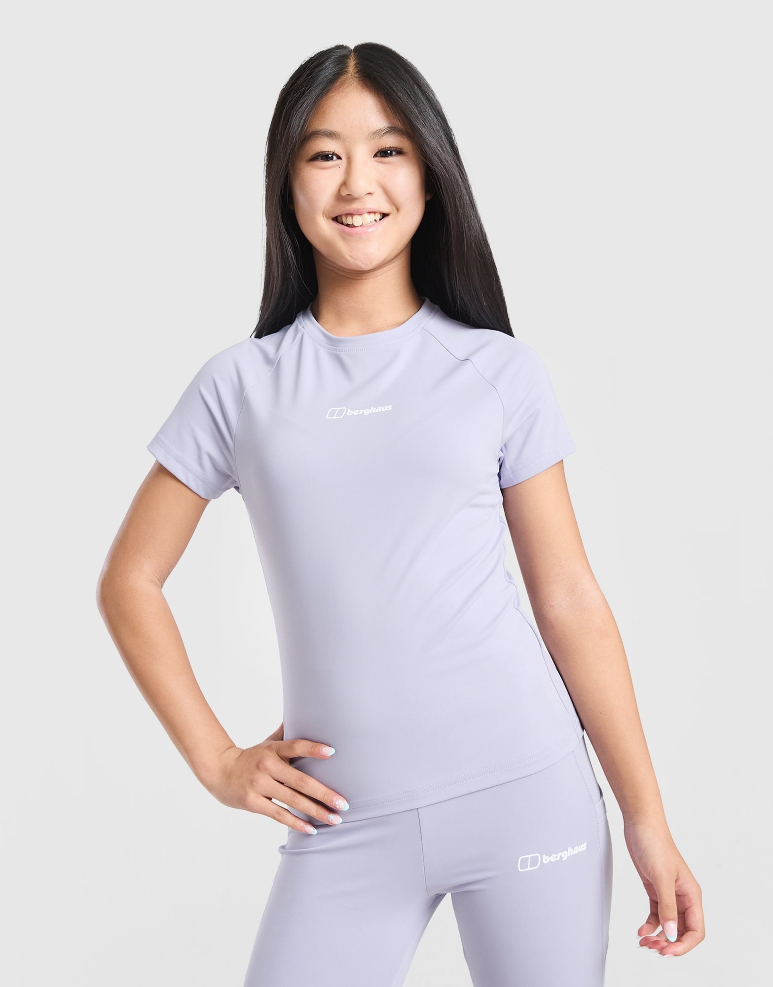 Berghaus Girls' Aptitude T-Shirt Kinder