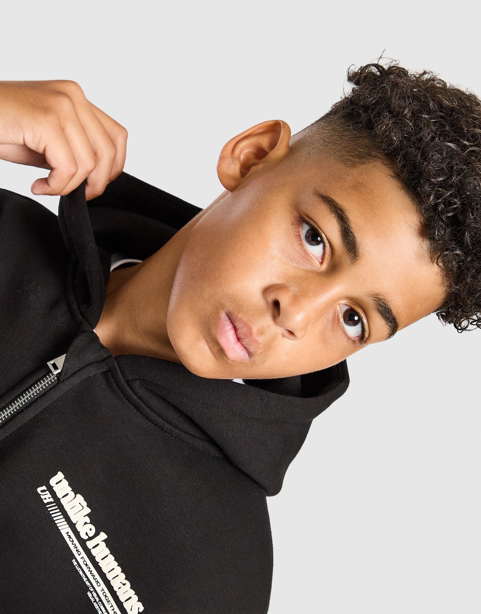 Unlike Humans Highgrade Full-Zip Hoodie Kinder
