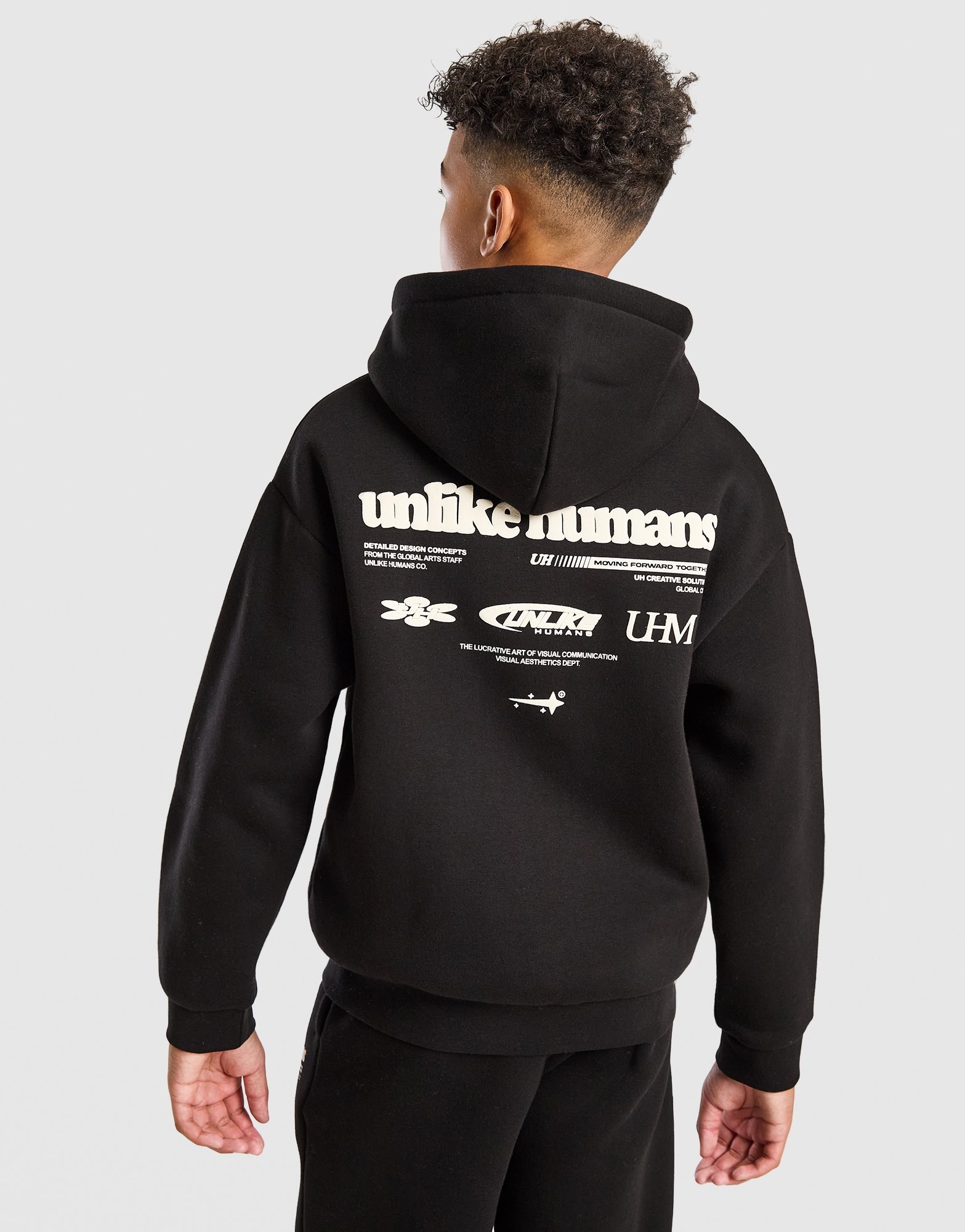 Unlike Humans Highgrade Full-Zip Hoodie Kinder