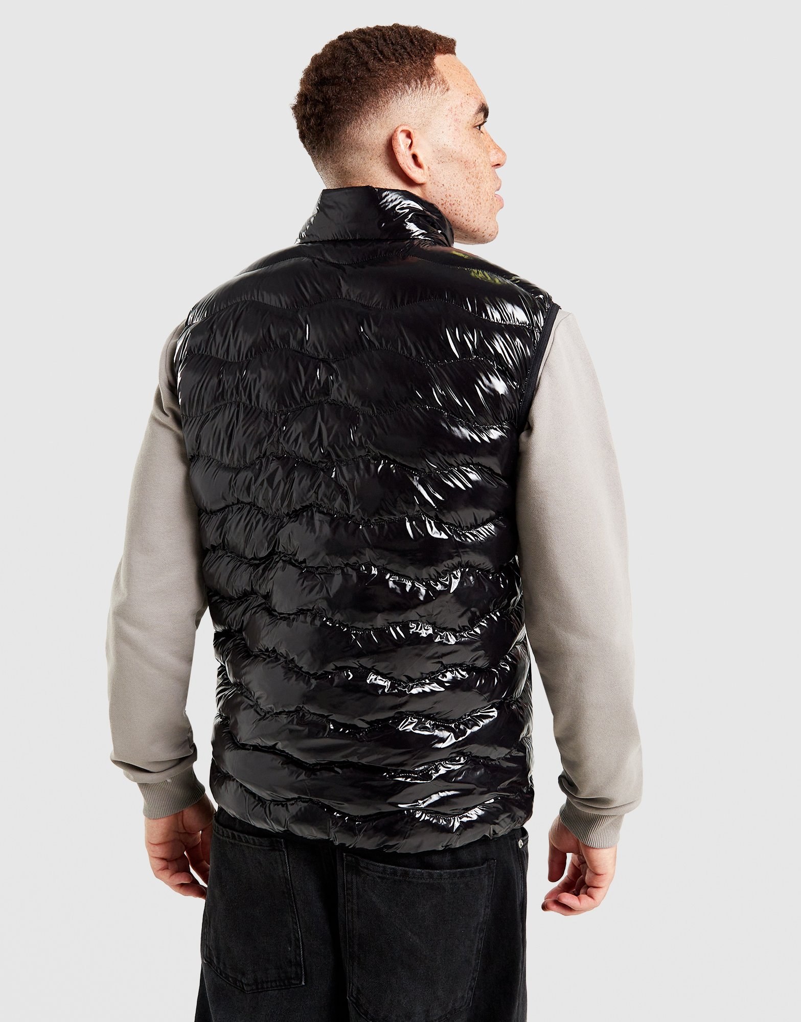 EA7 Emporio Armani Shiny Baffle Gilet
