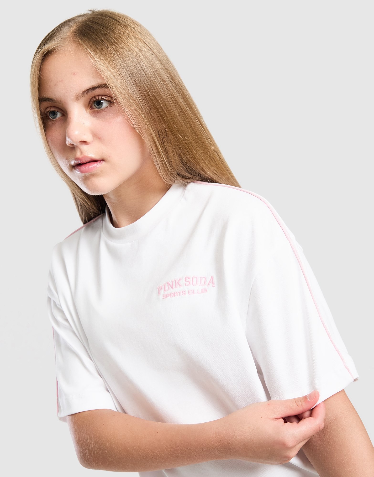 Pink Soda Sport Girls' Swirl T-Shirt Kinder