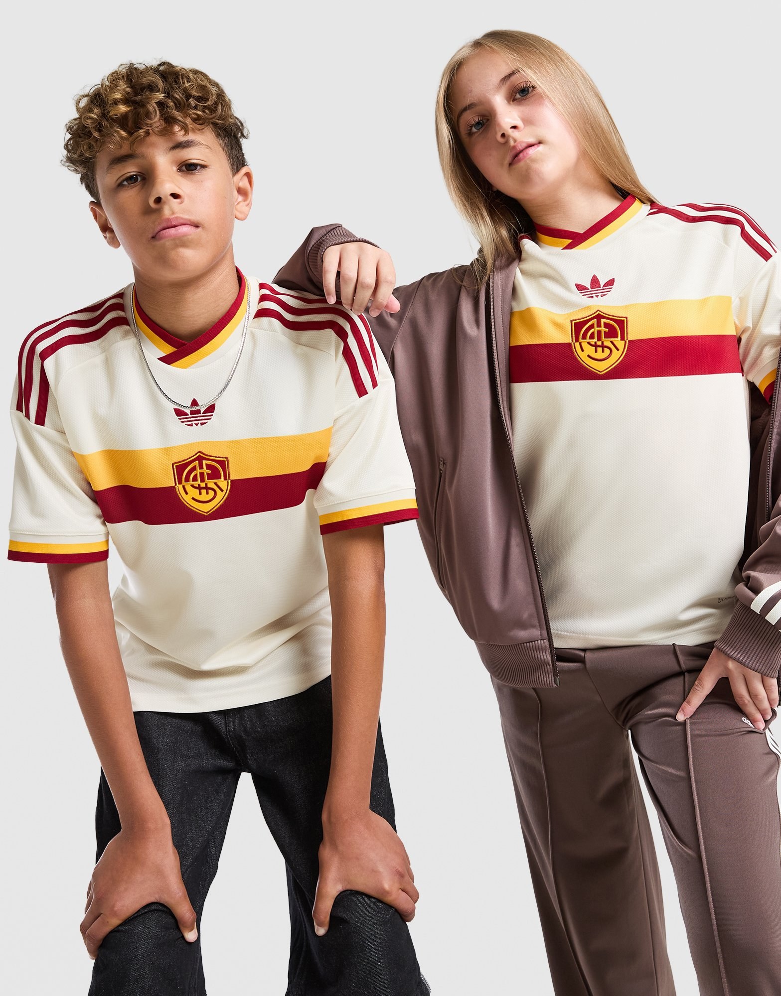 adidas Originals AS Roma 2026/27 Away Shirt Junior