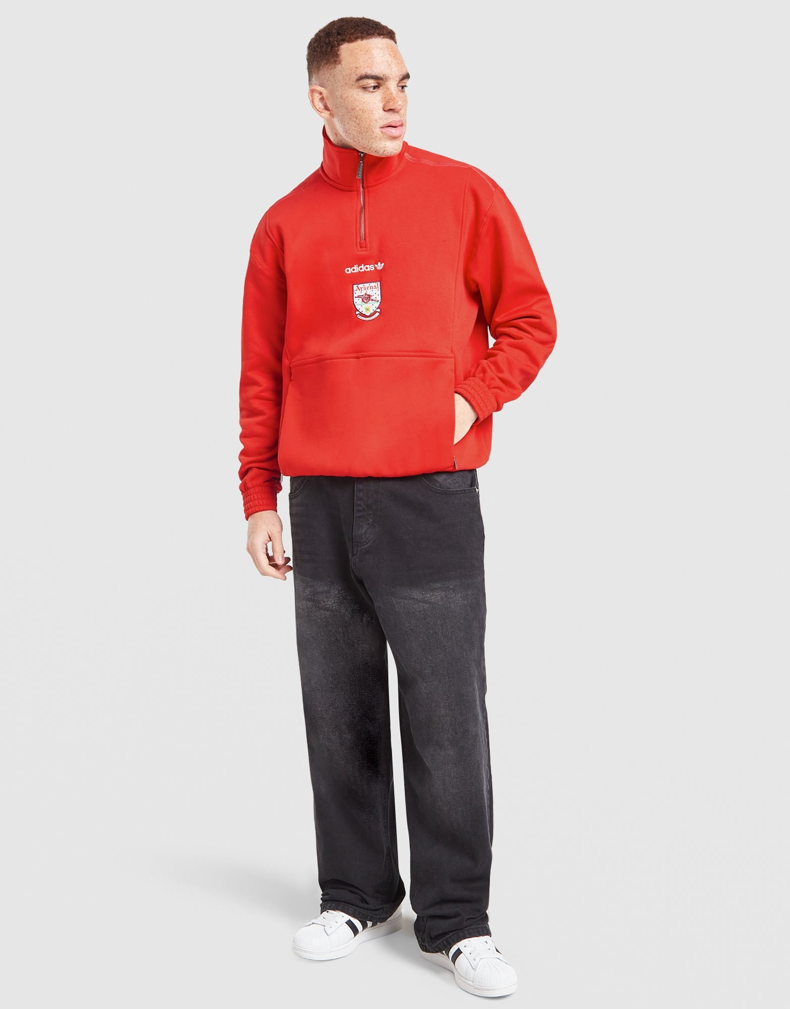 adidas Originals Arsenal FC EQT 1/2 Zip Sweatshirt