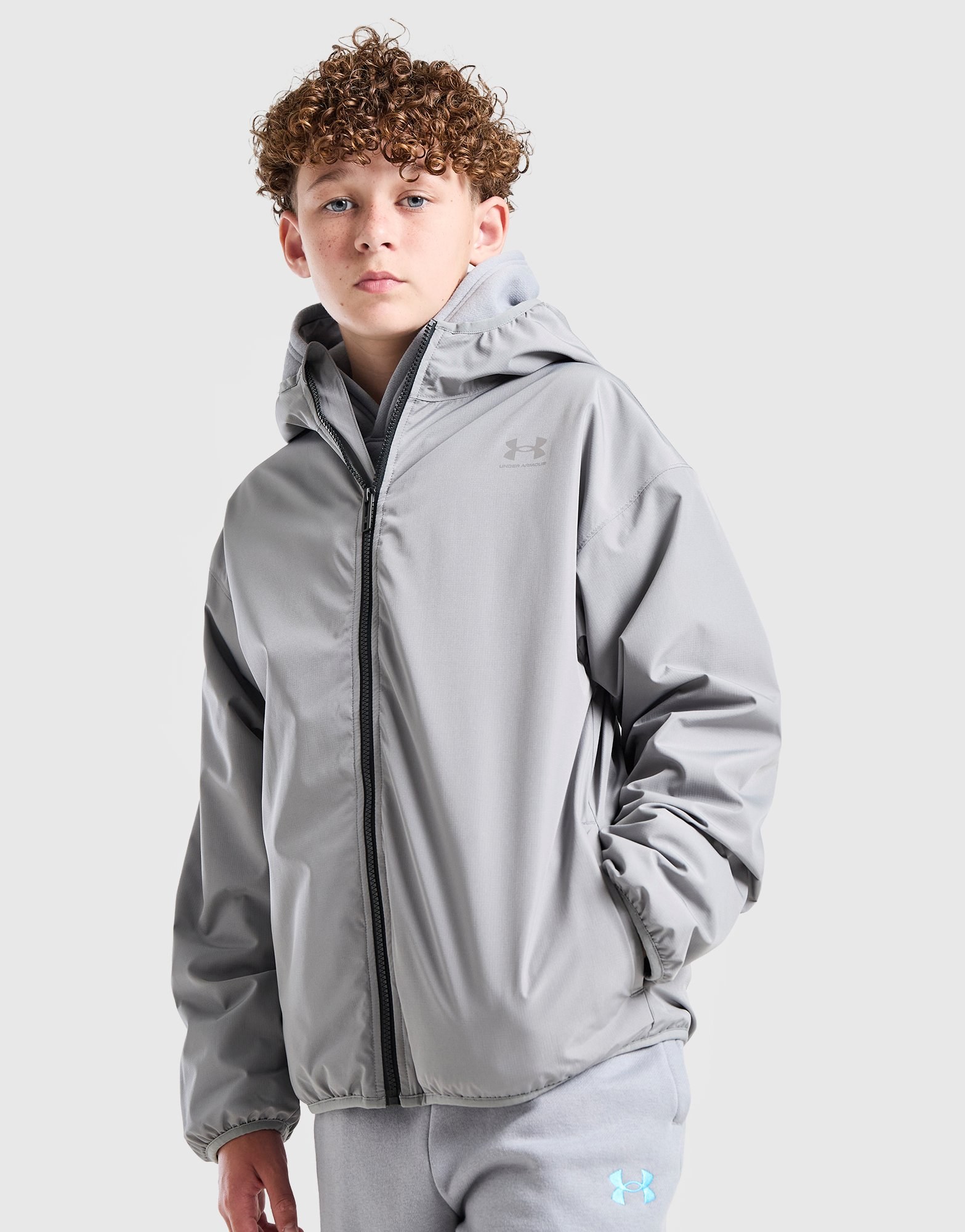 Under Armour Fleece Lined Windbreaker Jacke Kinder