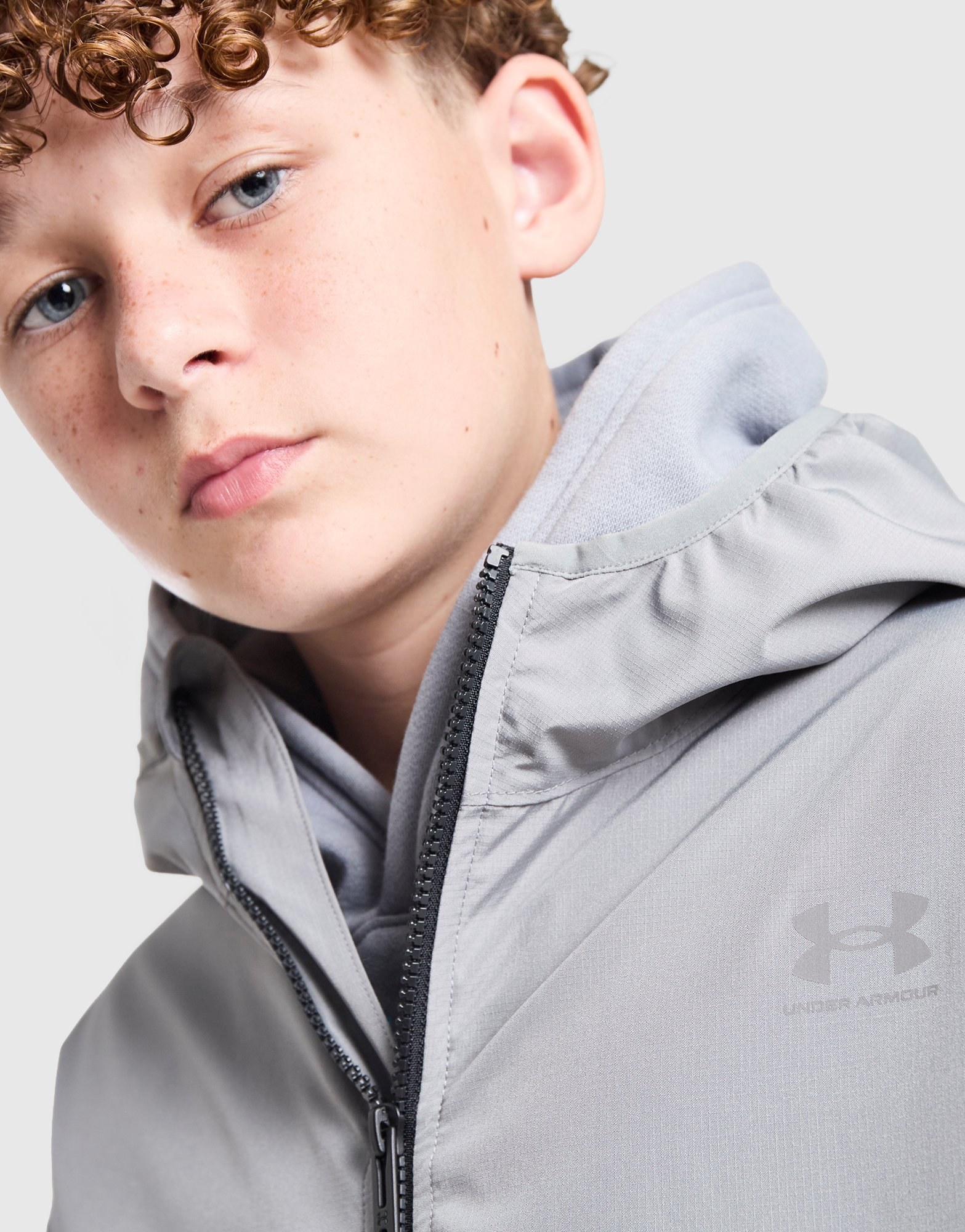 Under Armour Fleece Lined Windbreaker Jacke Kinder