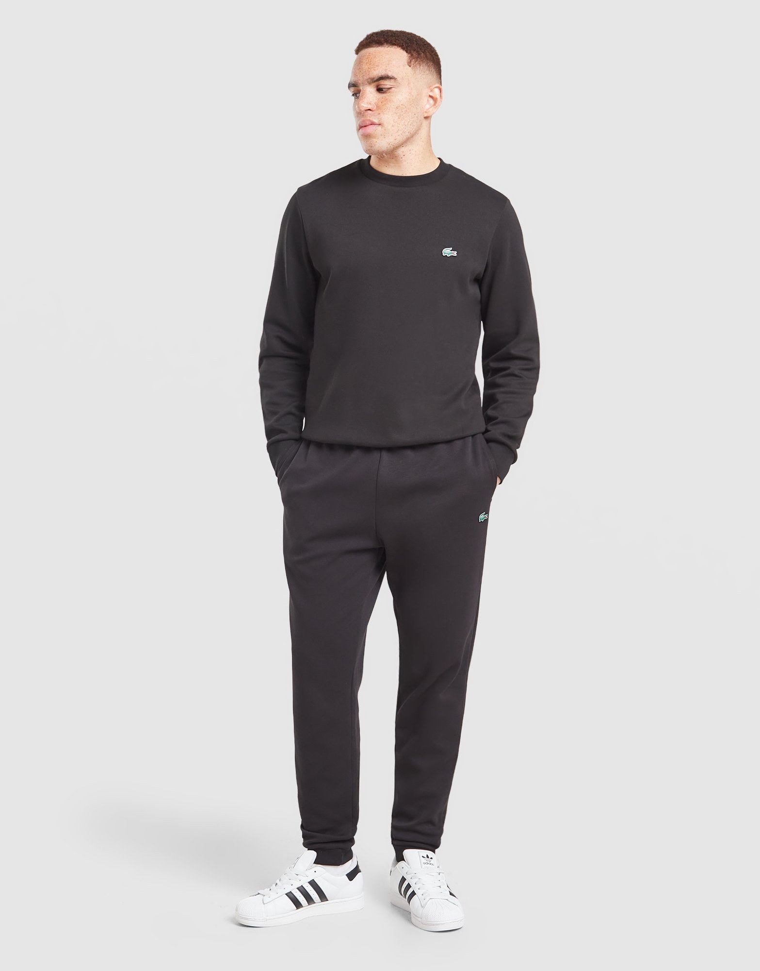 Lacoste Double Knit Crew Sweatshirt