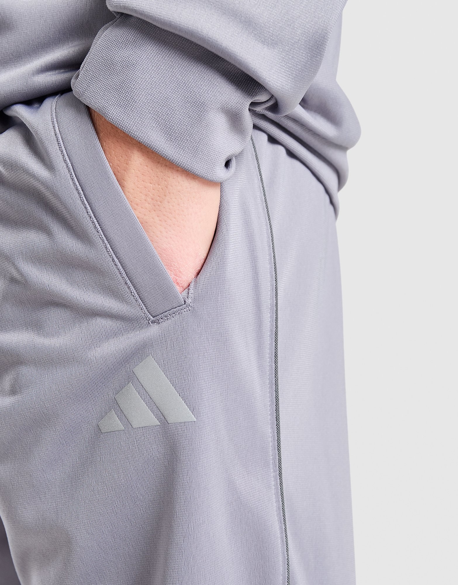 adidas Poly Pipe 1/4-Zip Trainingsanzug Kinder