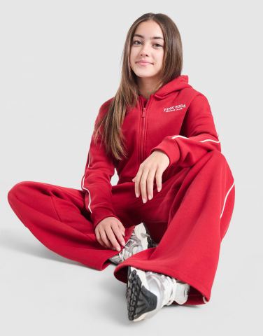 Pink Soda Sport Girls' Swirl Cropped Hoodie Kinder