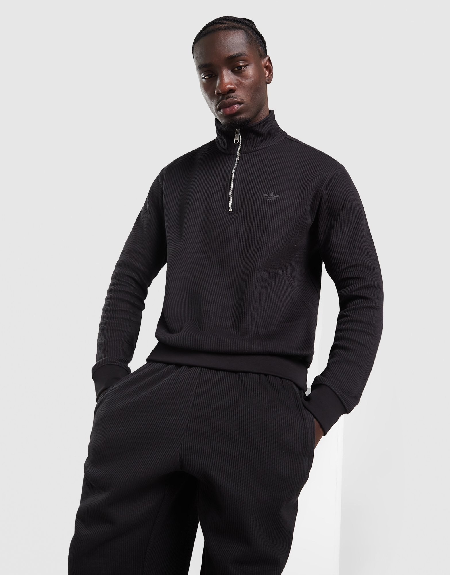 adidas Originals Waffle 1/4-Zip Sweatshirt