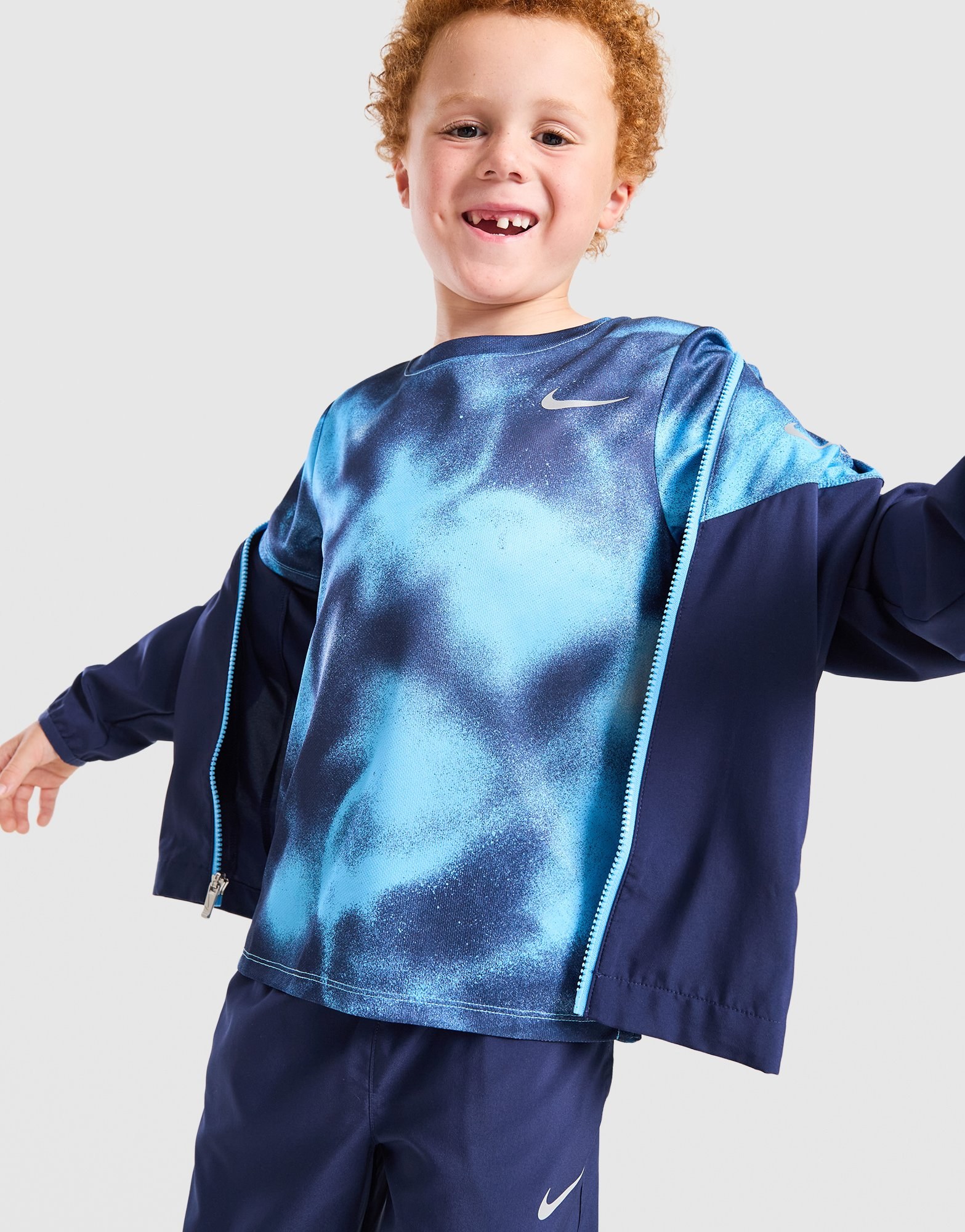Nike 3-Piece Packable All Over Print Set Children