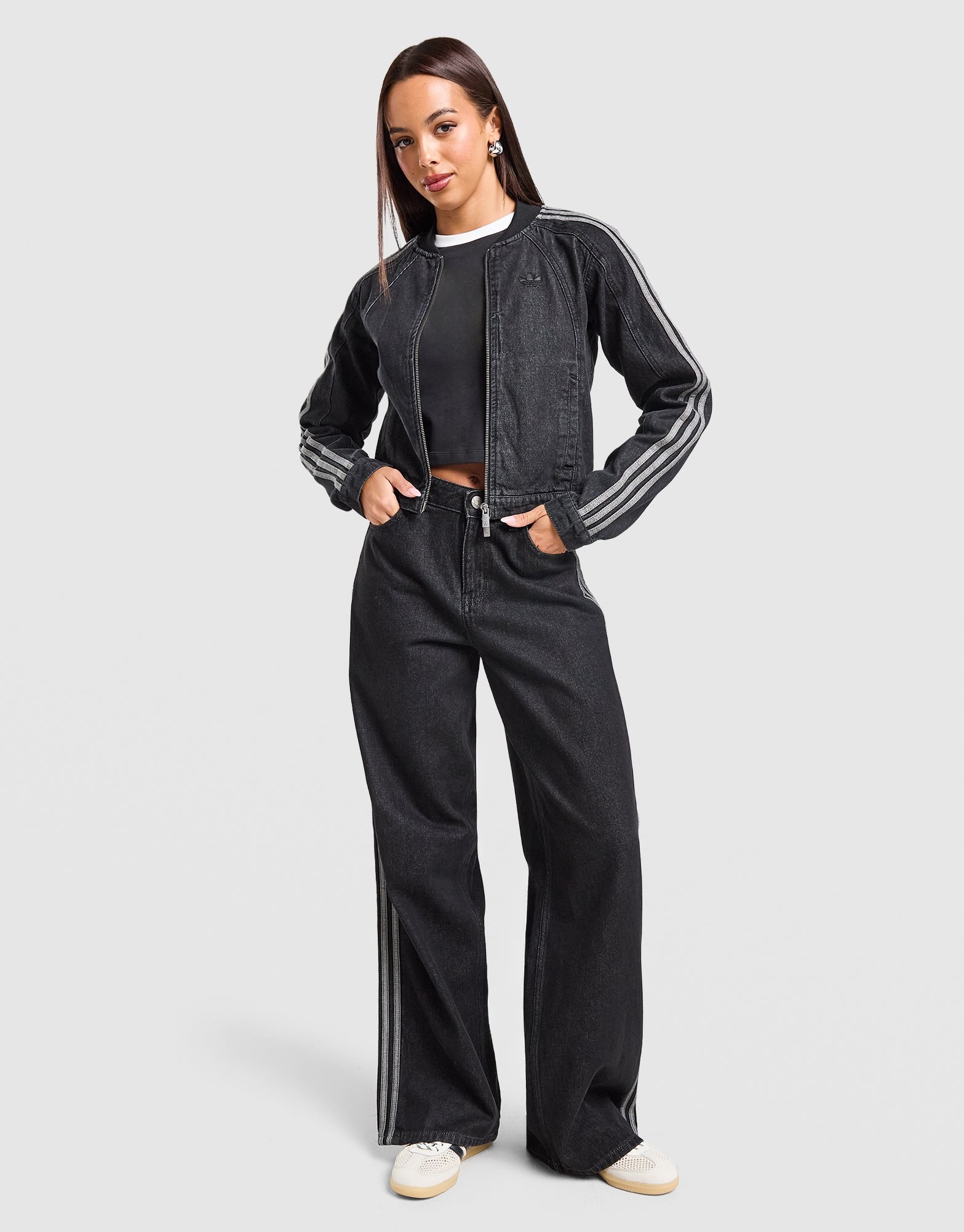 adidas Originals Denim Slim Trainingsoberteil