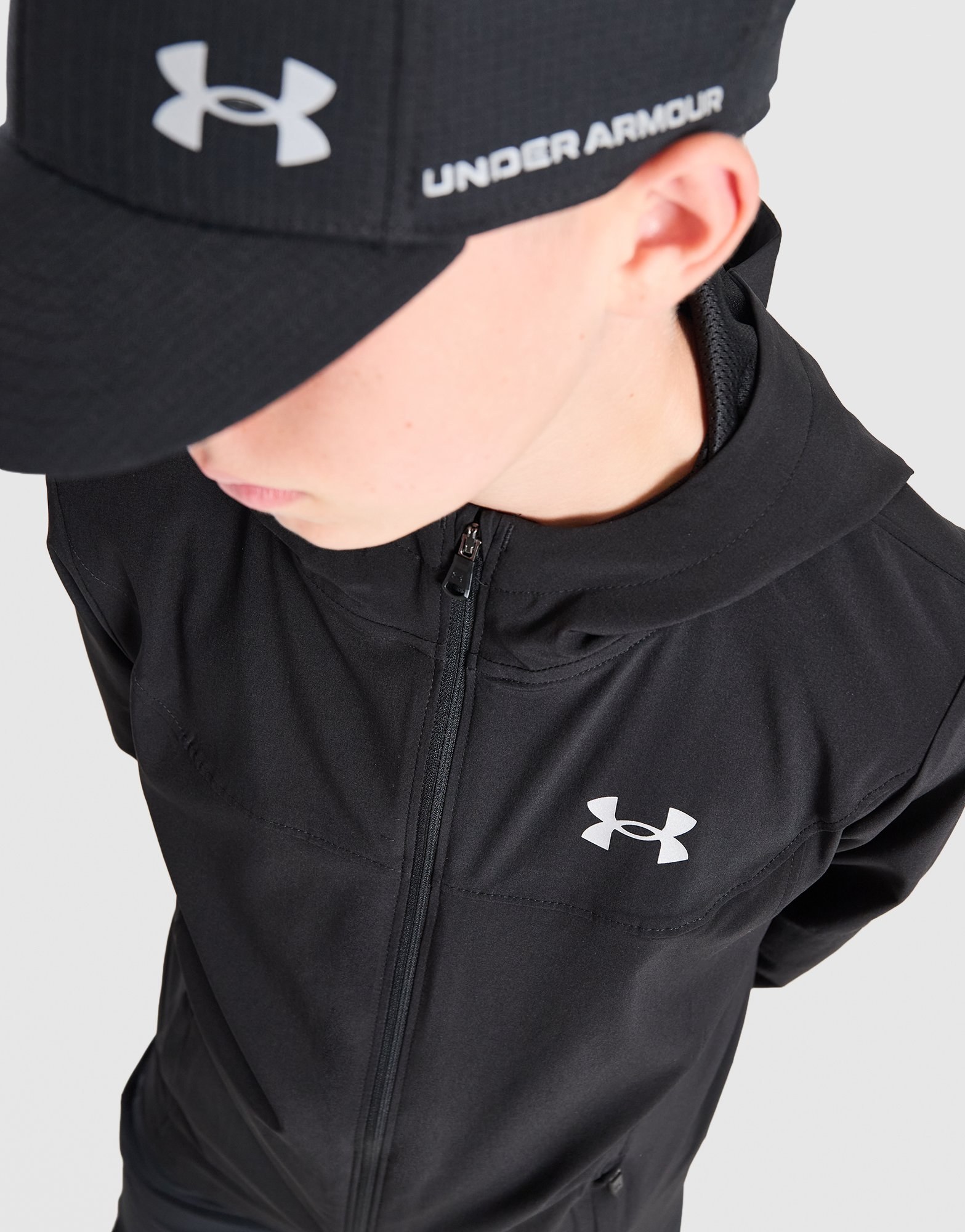 Under Armour Utility Woven Jacke Kinder