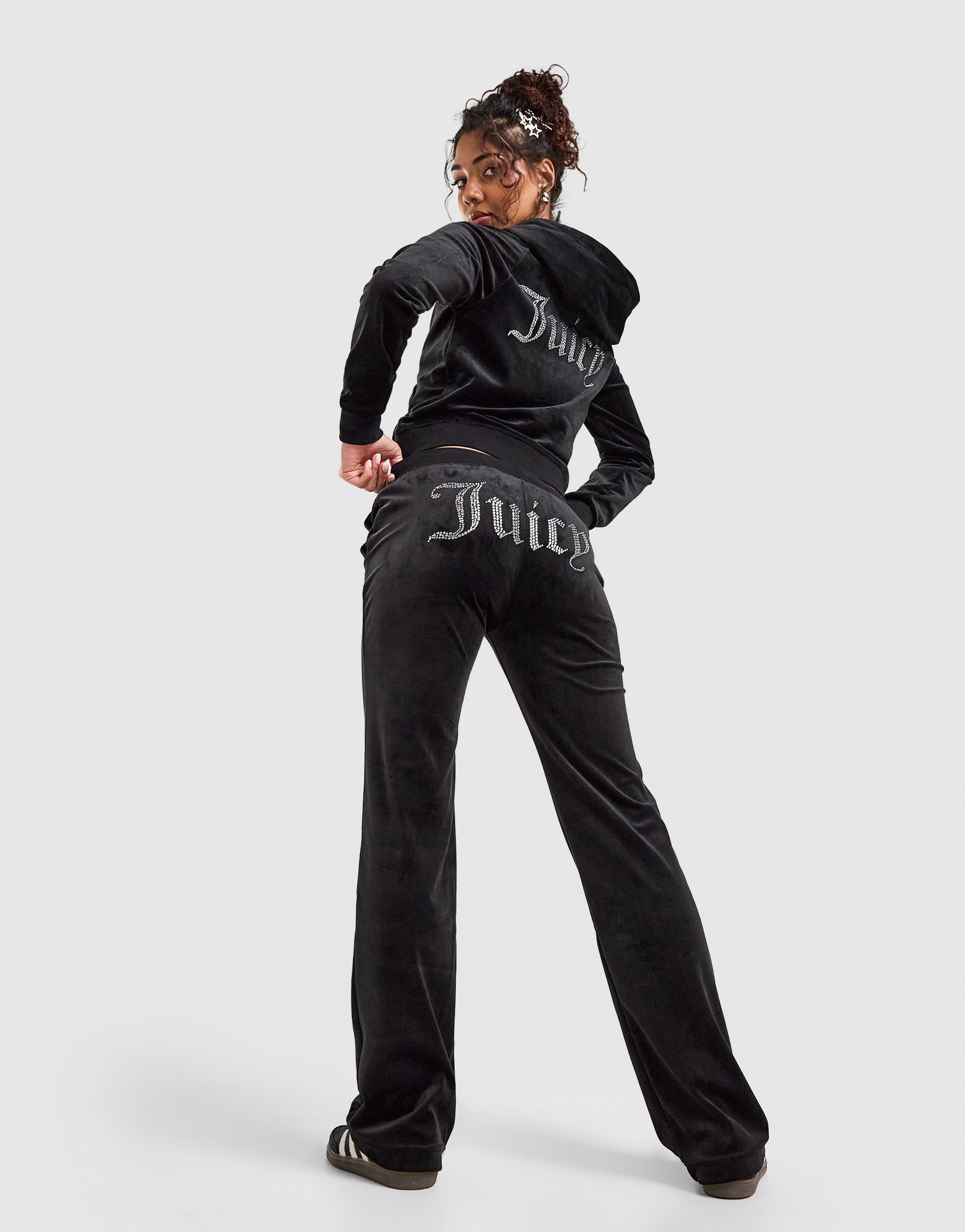 JUICY COUTURE Diamante JC Logo Jogginghose