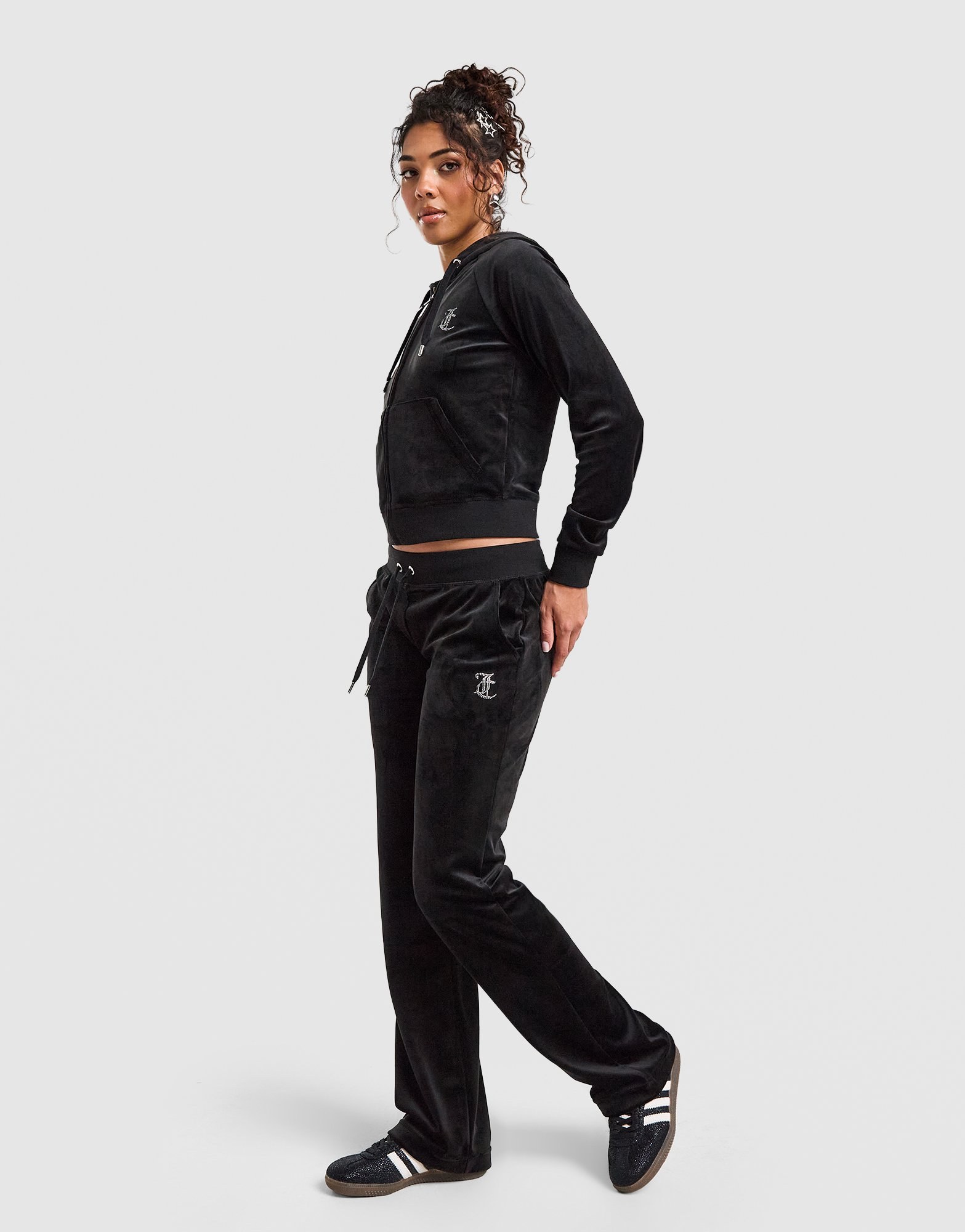 JUICY COUTURE Diamante JC Logo Jogginghose