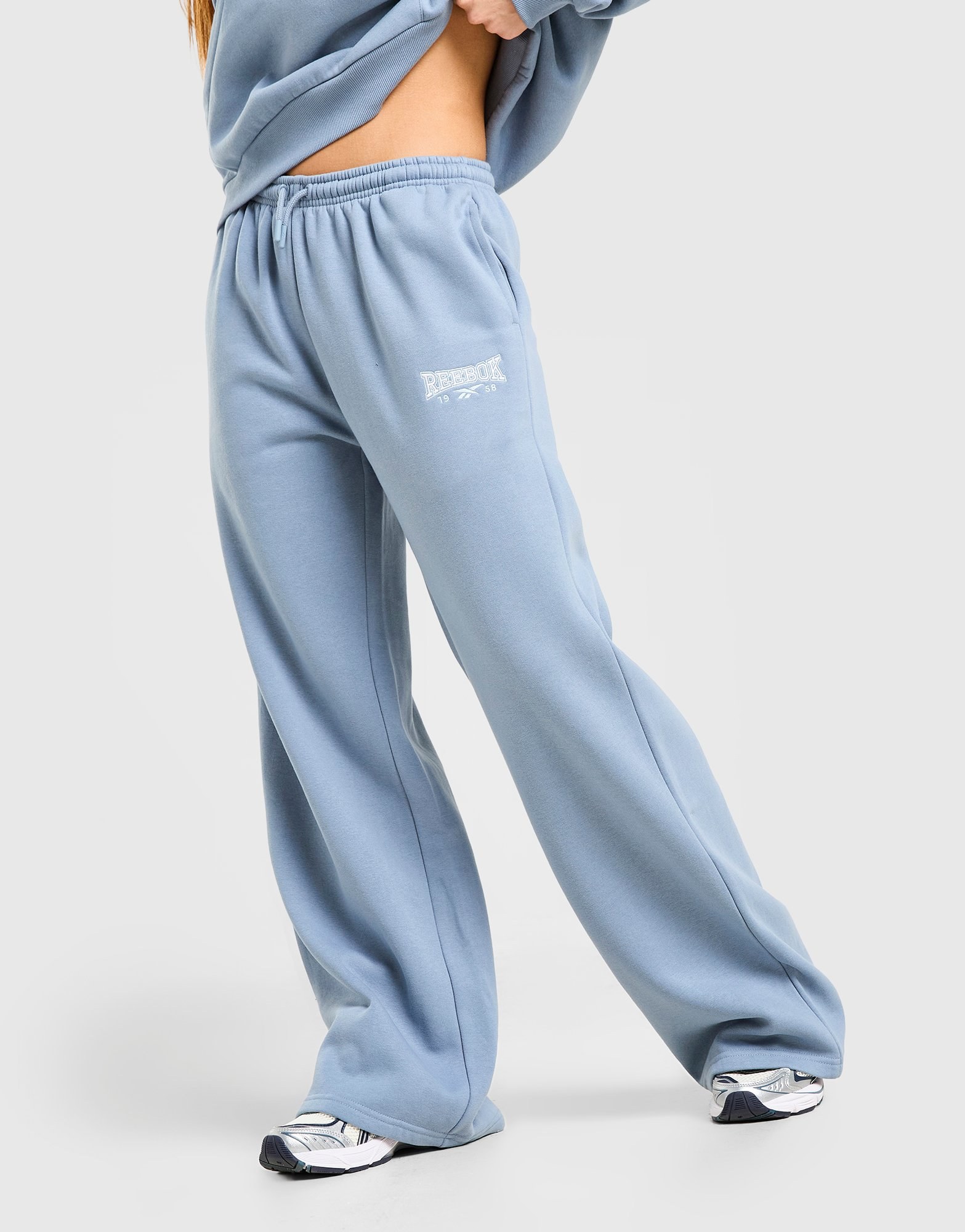 Reebok College Wide Leg Jogginghose