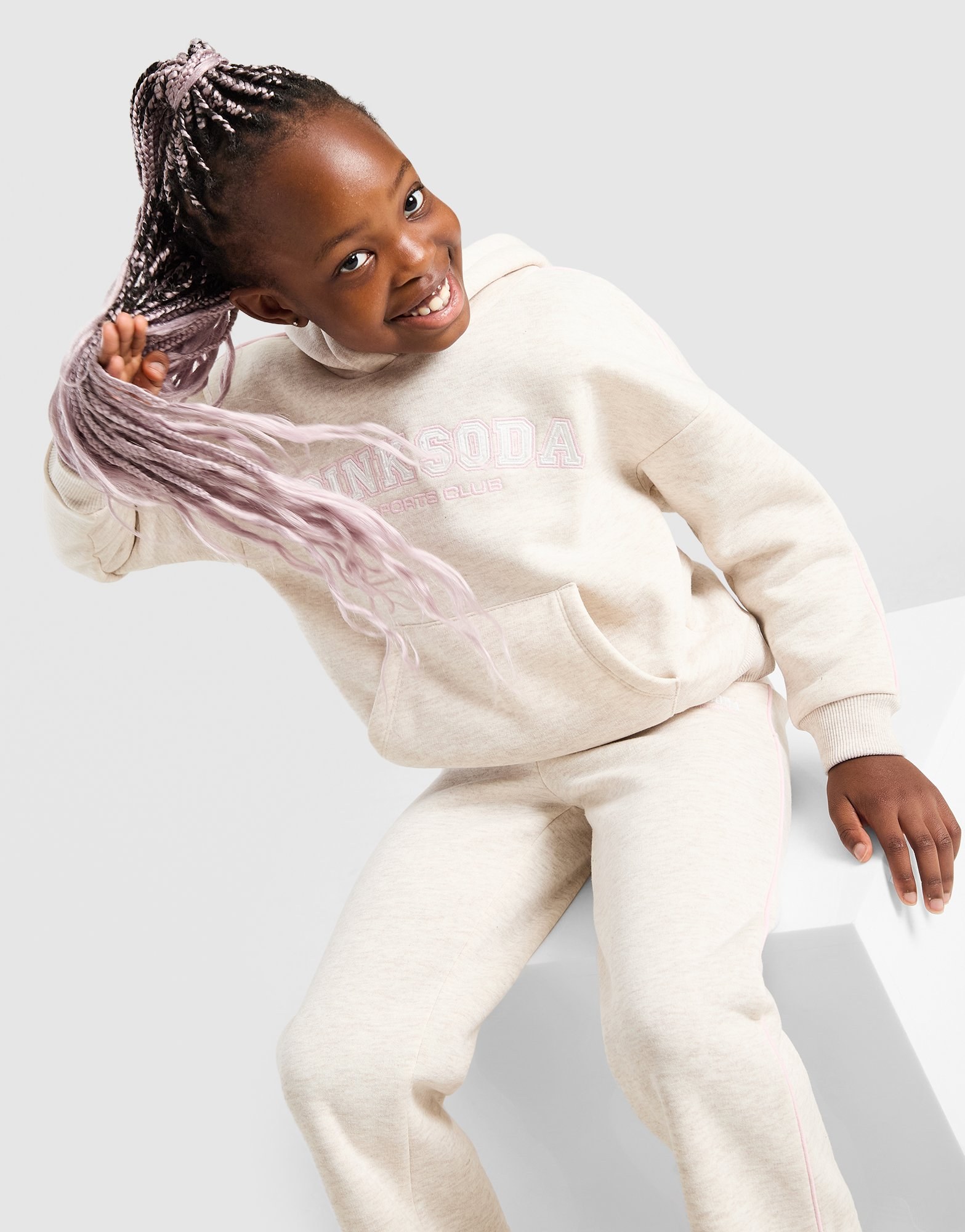 Pink Soda Sport Girls' Swirl Hoodie & Jogginghose Set Kleinkinder