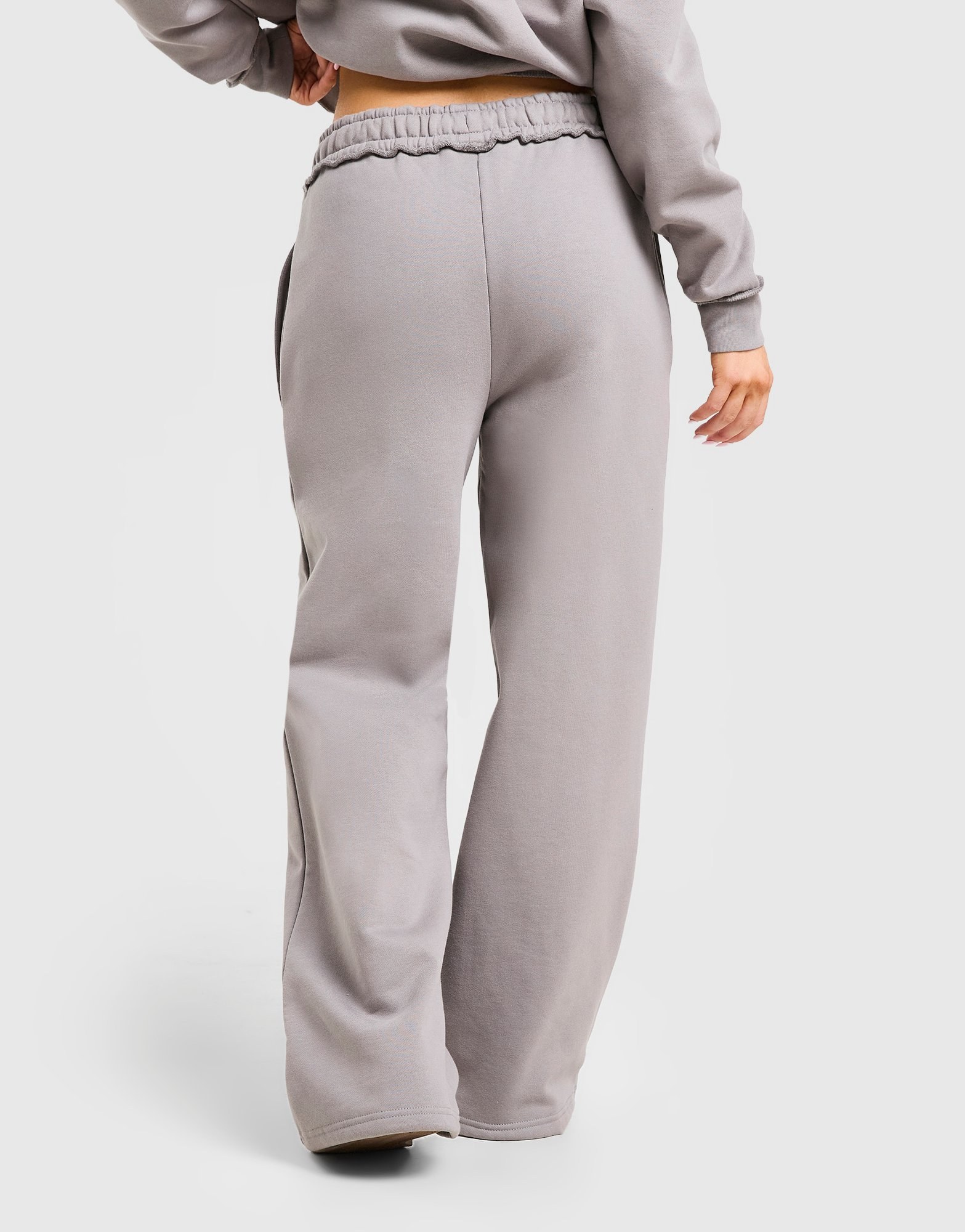 Unlike Humans Checkers Wide Leg Jogginghose