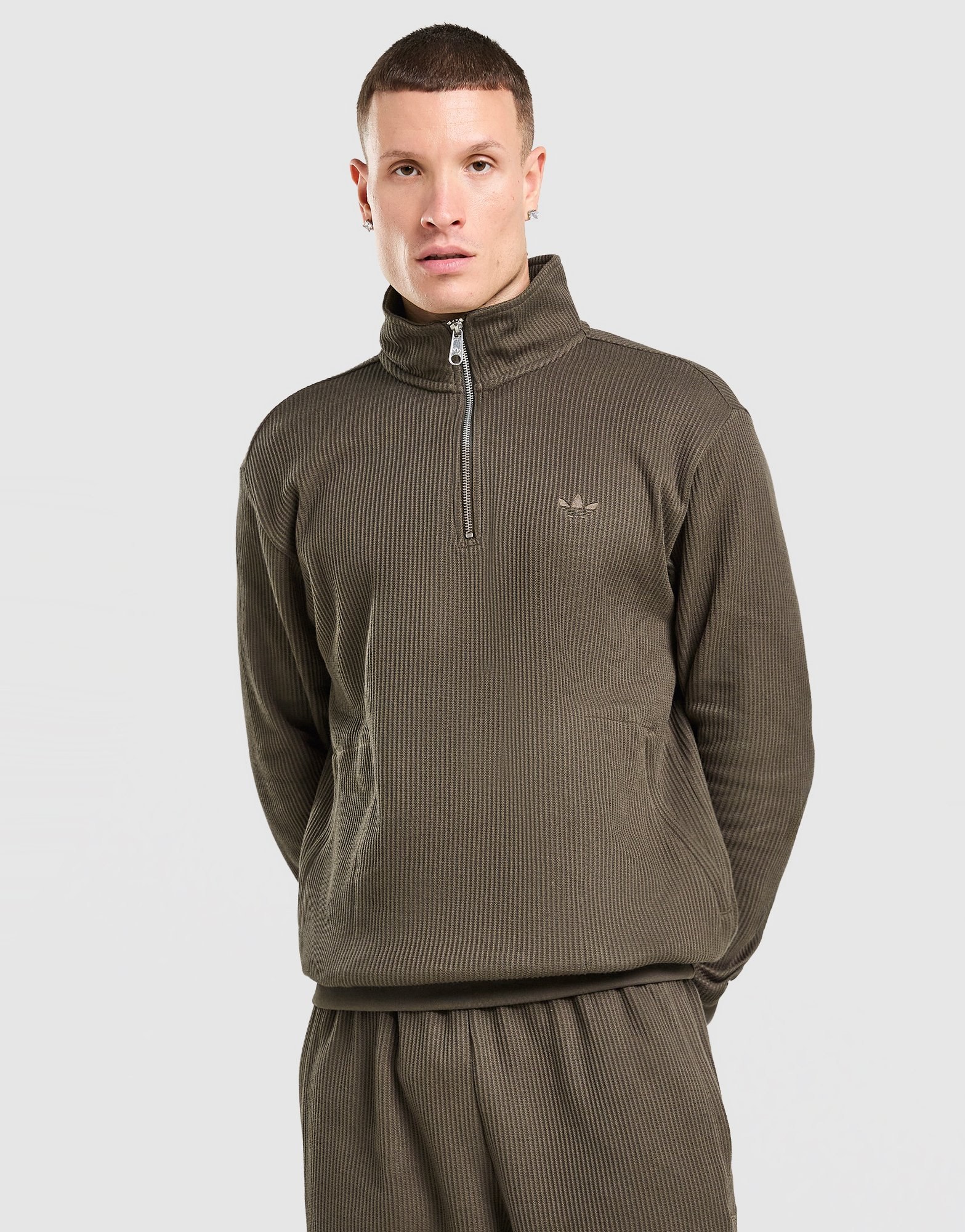 adidas Originals Waffle 1/4-Zip Sweatshirt