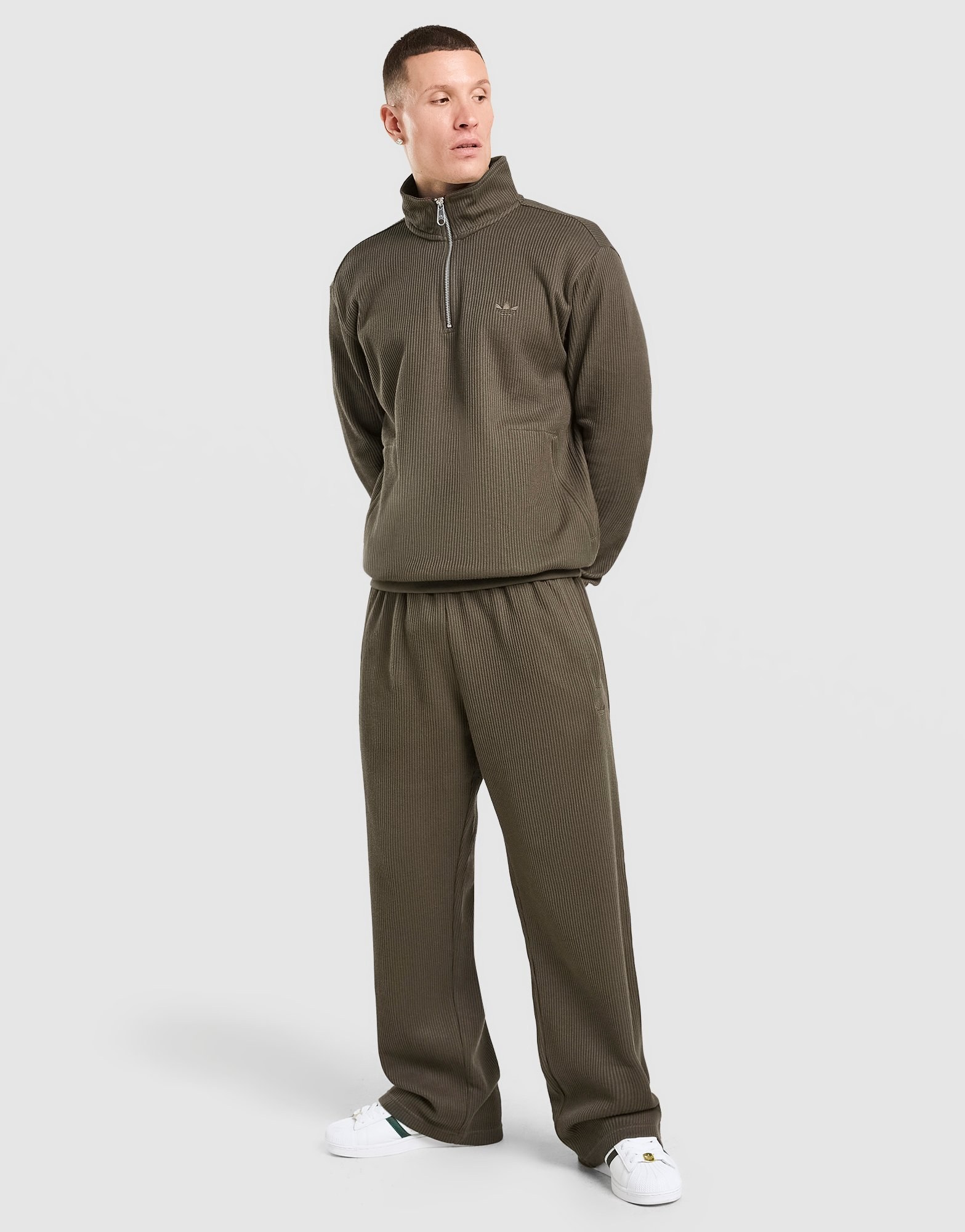 adidas Originals Waffle 1/4-Zip Sweatshirt