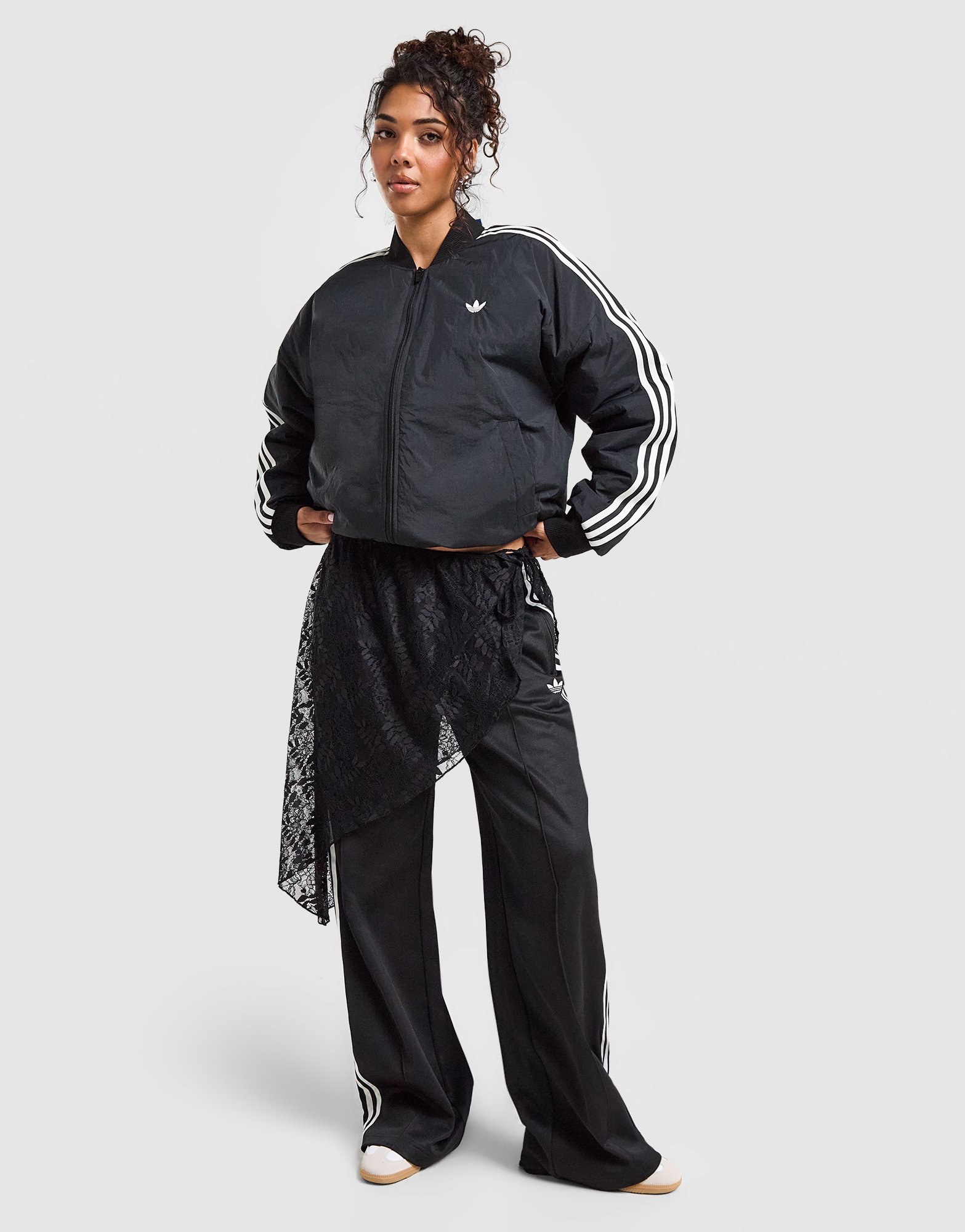 adidas 3-Streifen Bomber Jacke