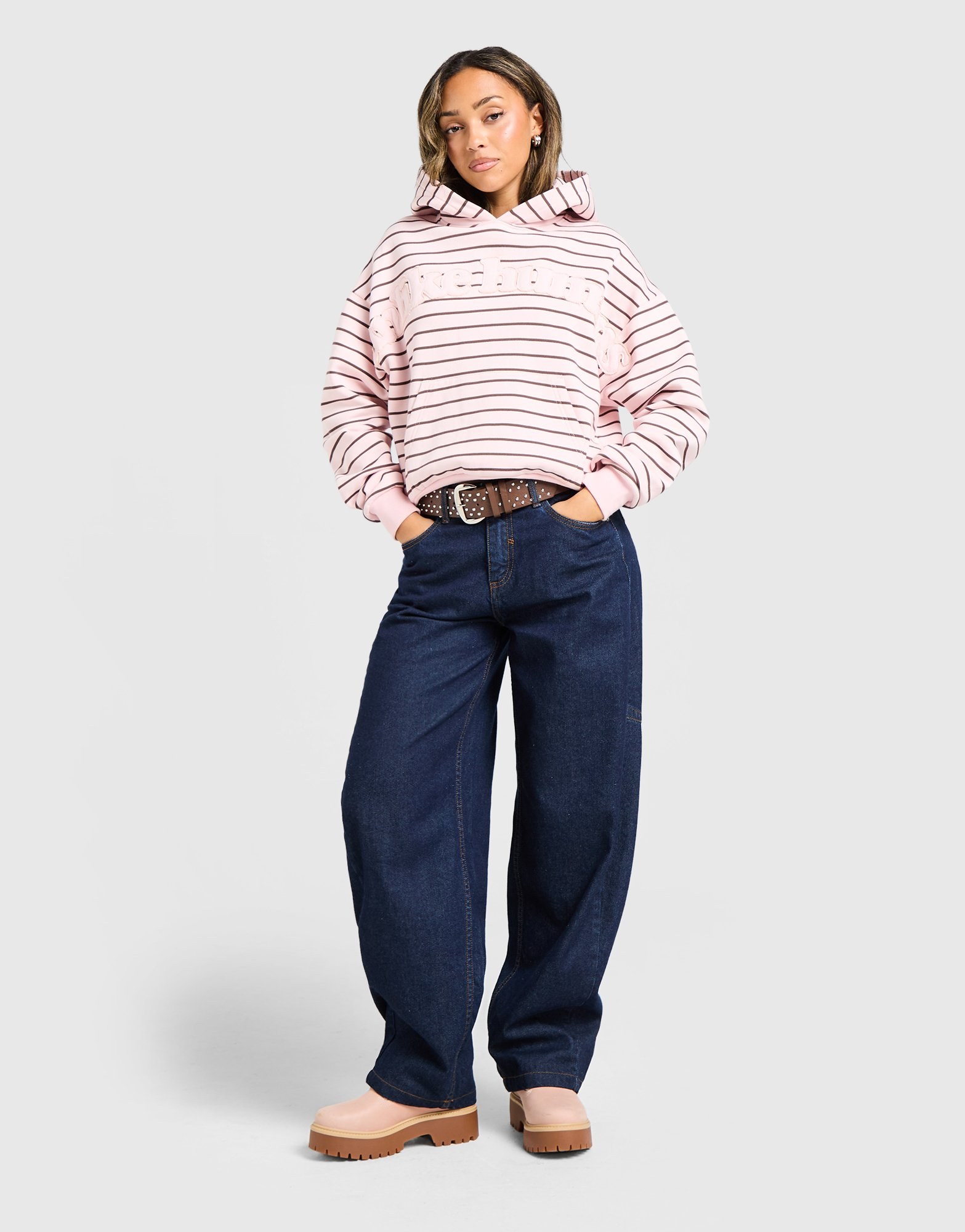 Unlike Humans Gena Boxy Hoodie