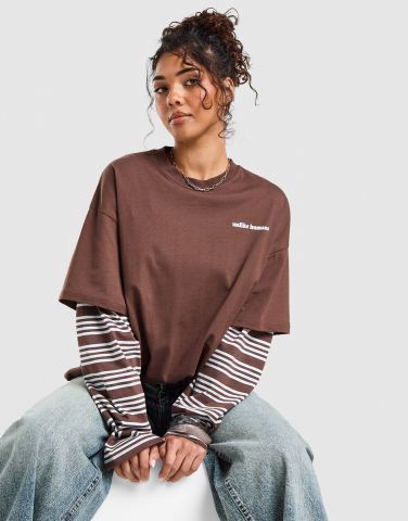 Unlike Humans Gena Mock Longsleeve T-Shirt