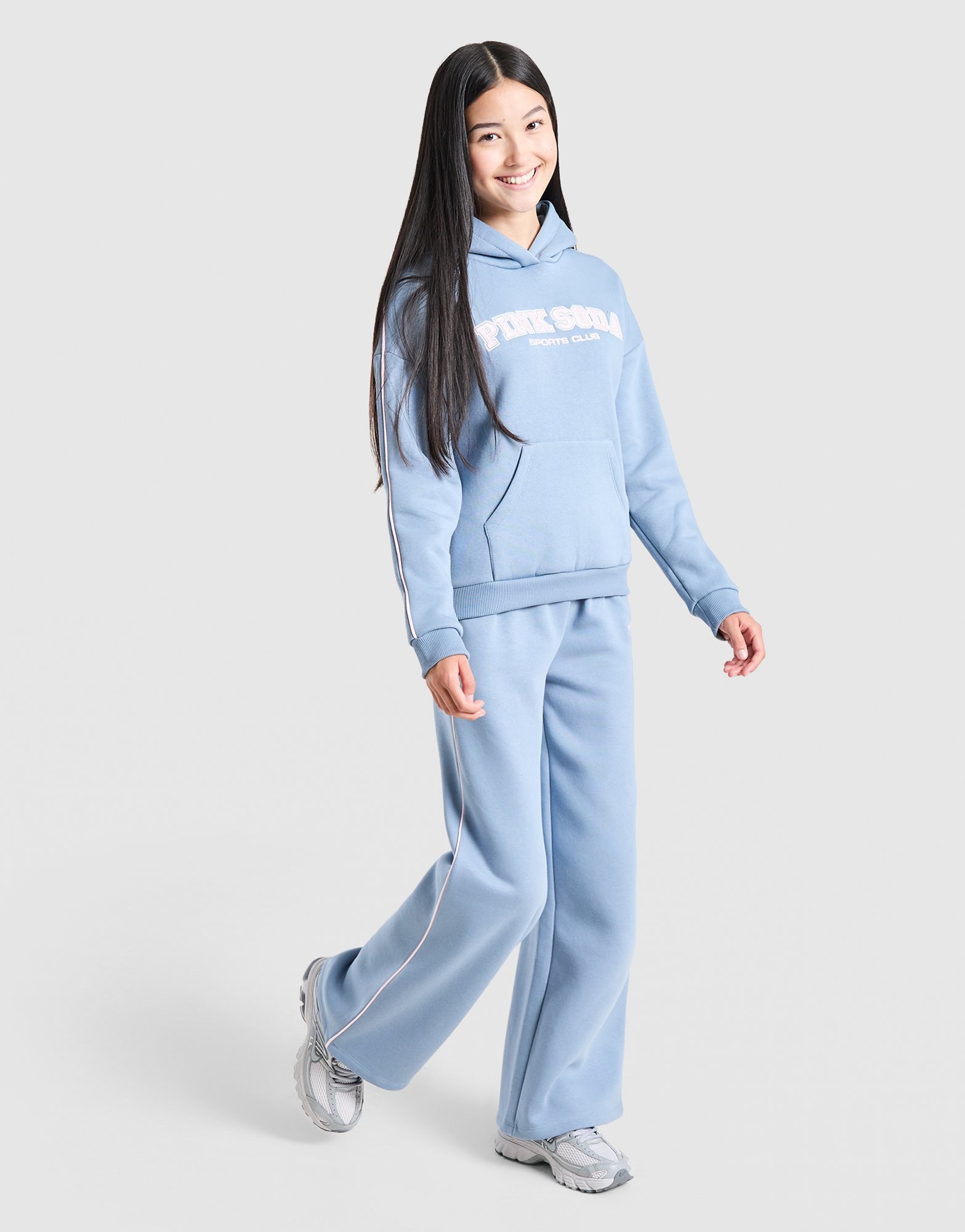 Pink Soda Sport Girls' Swirl Overhead Hoodie Kinder