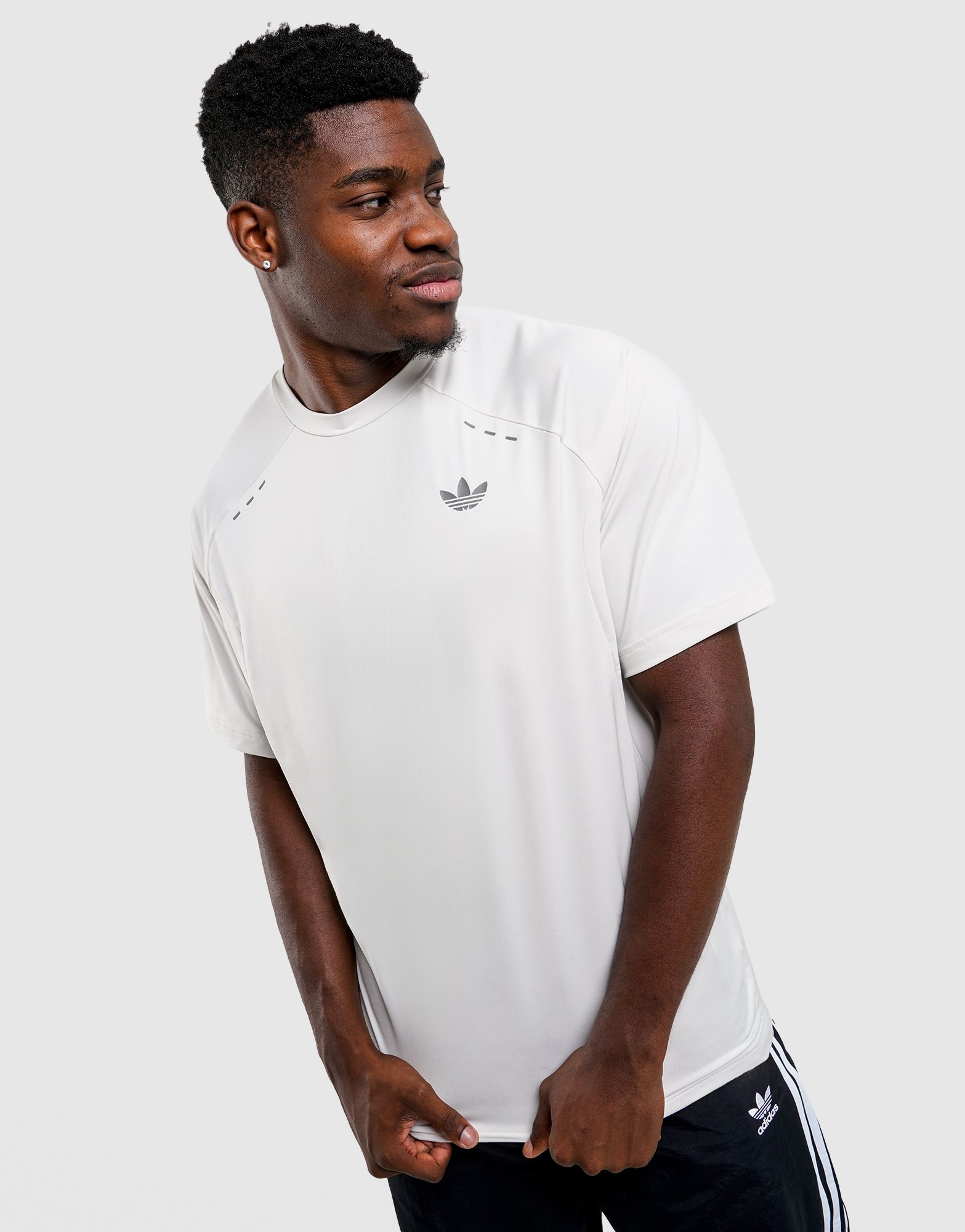 adidas Tech Trefoil Essentials Polyester T-shirt