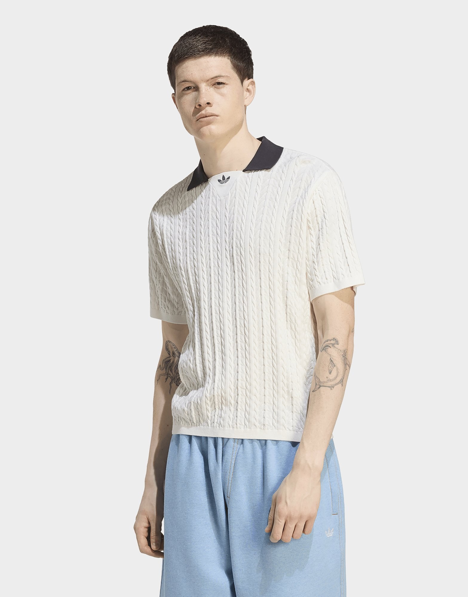 adidas Fussballtrikot, Zopfmuster