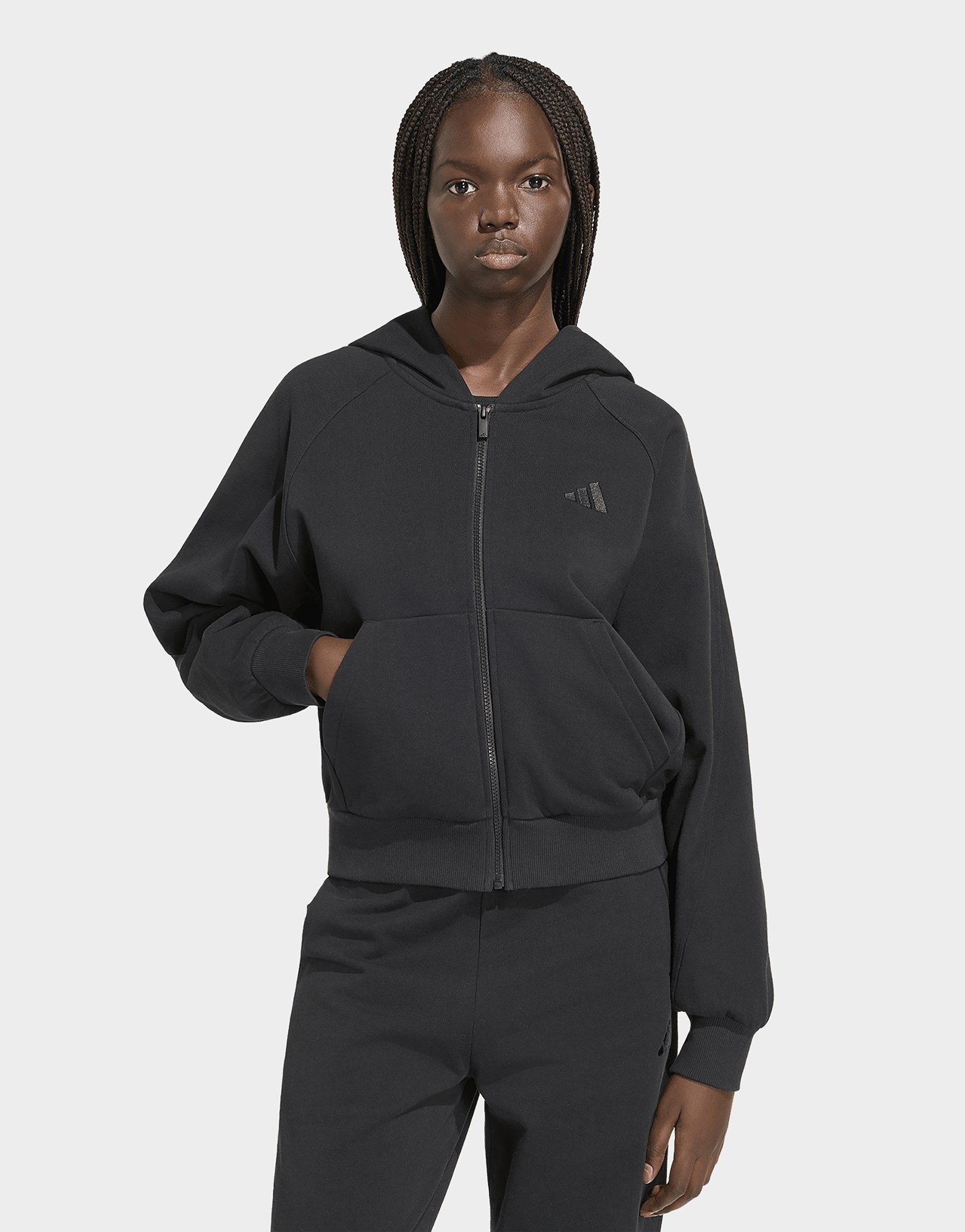 adidas Kit Kapuzenjacke, Kleines Logo