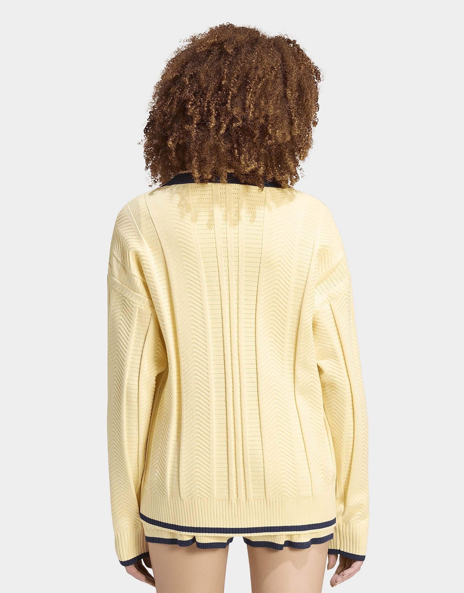 adidas Zopfmuster-strickjacke