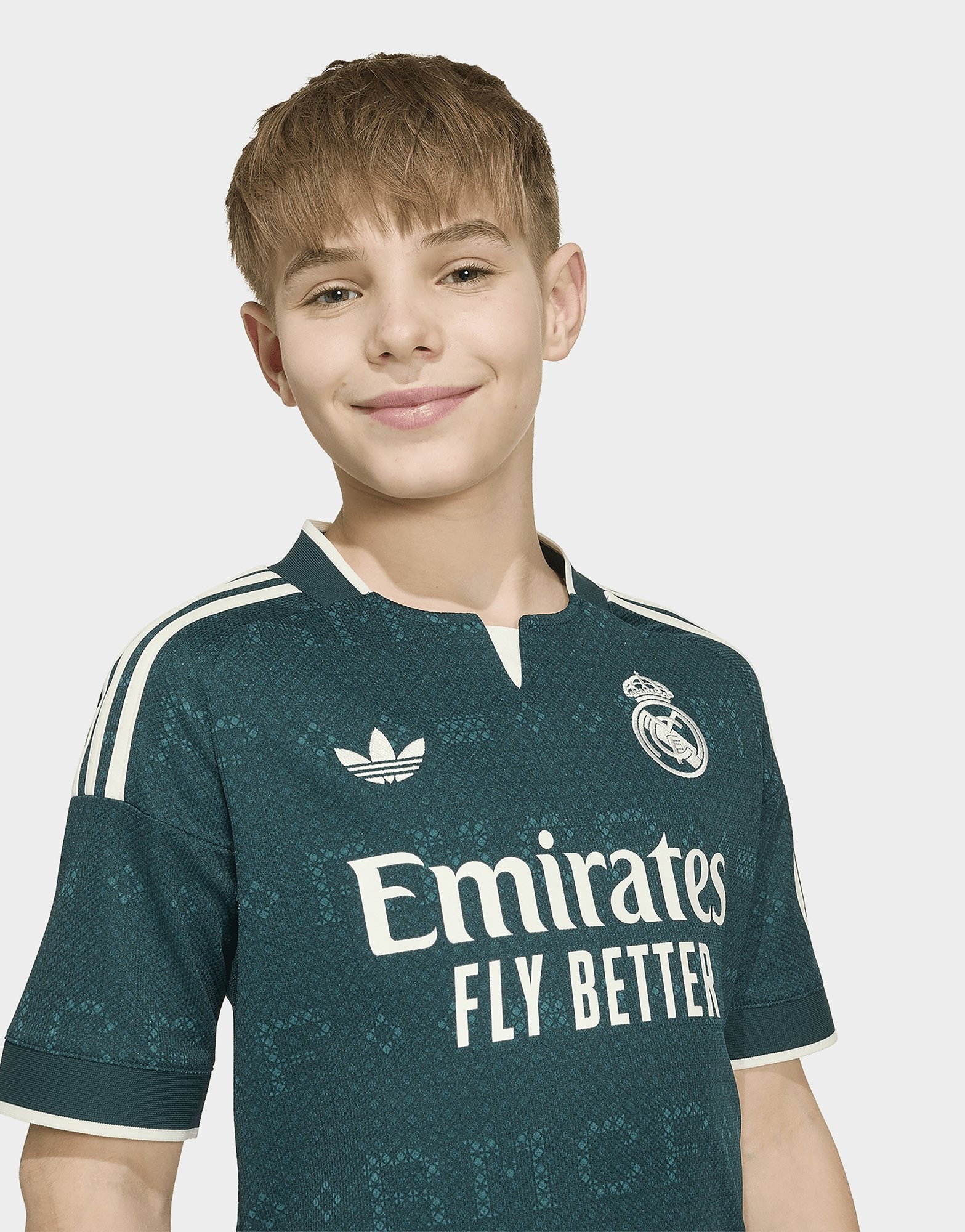 adidas Real Madrid 26/27 Kids Auswärtsausrüstung