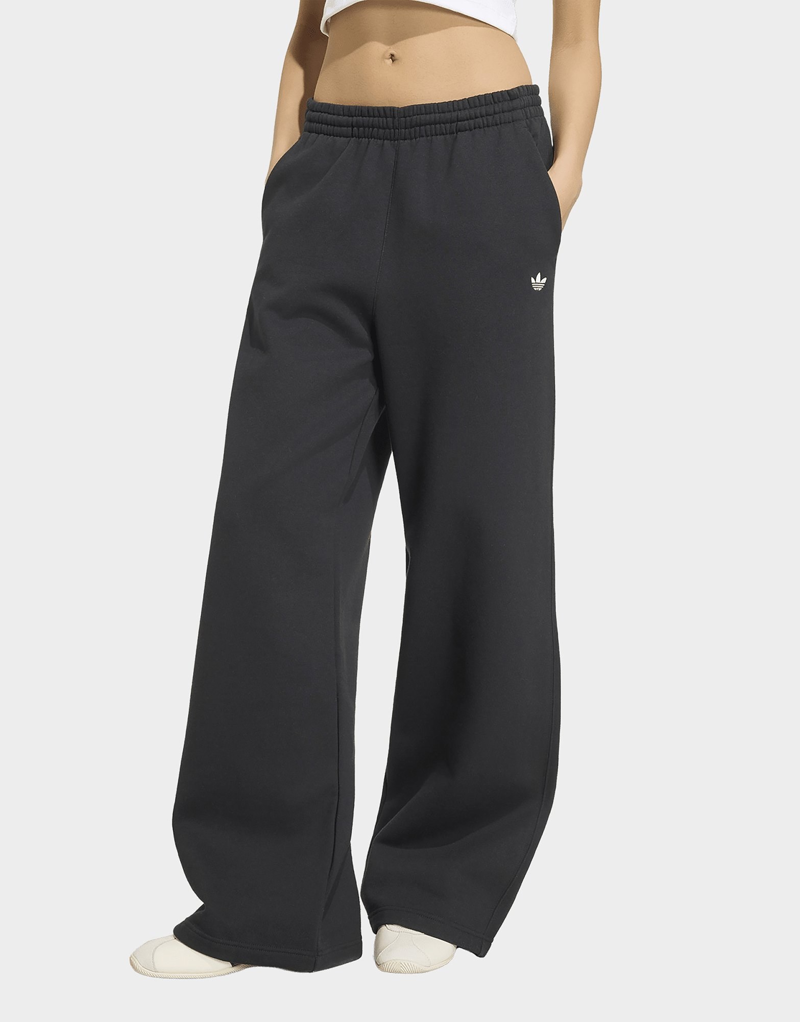 adidas Essentials Fleece-hose, Weites Bein