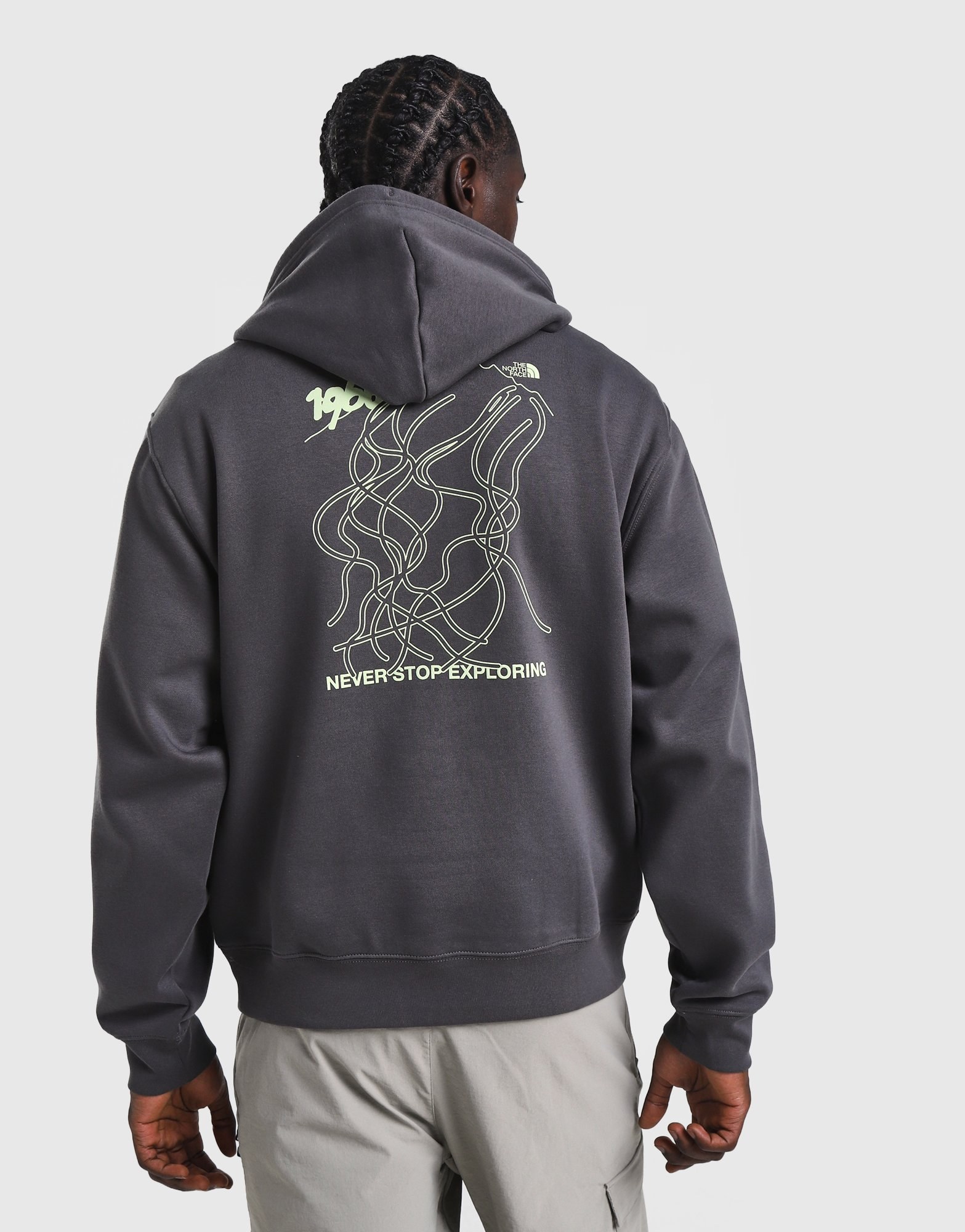 The North Face Never SOberteil Exploring Slopes Relaxed Hoodie