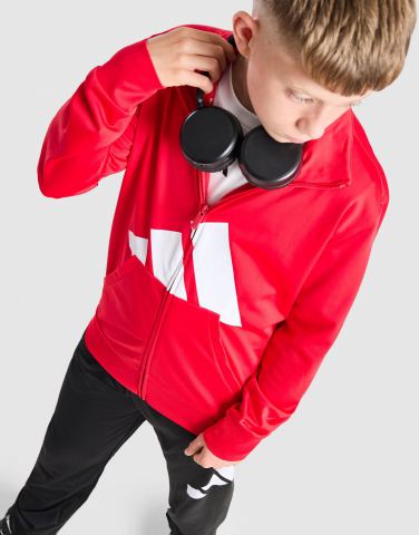 adidas Tricot Large Logo Trainingsanzug Kinder