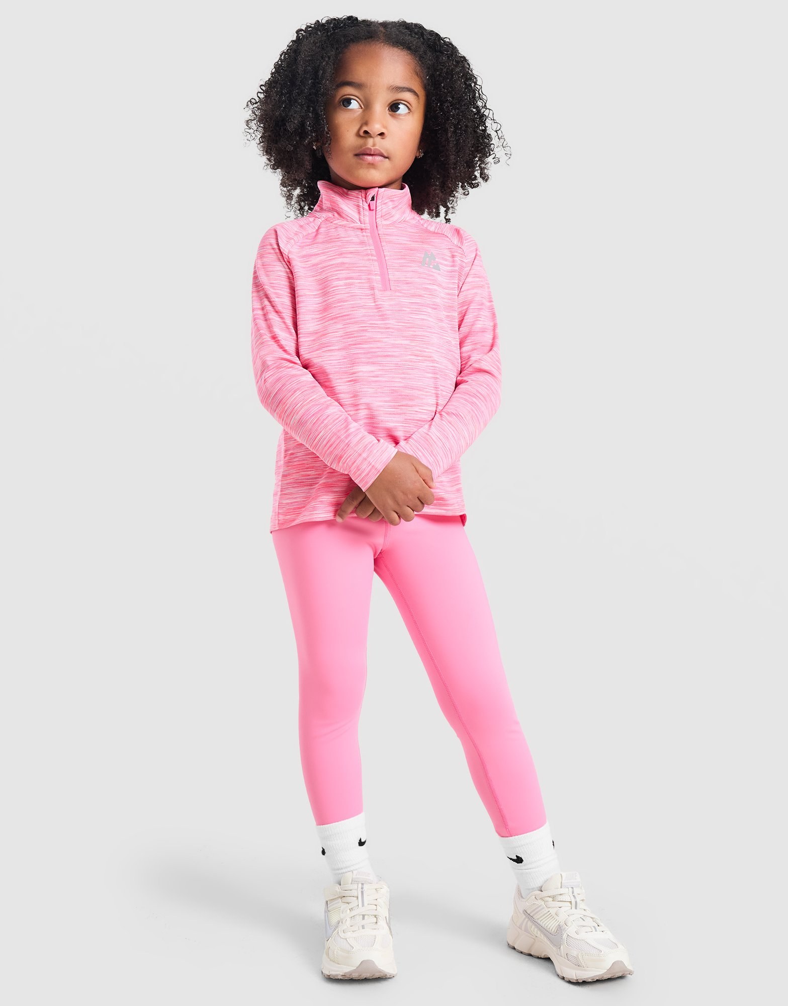 MONTIREX Girls' Trail 1/4 Zip/ Leggins Set Children