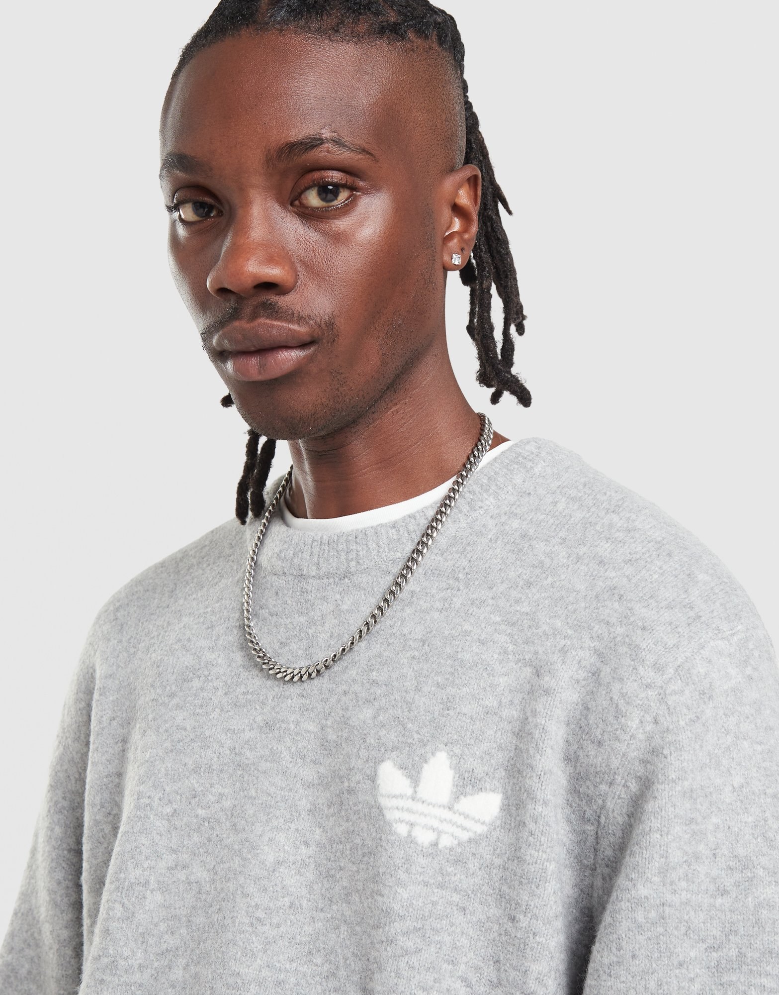 adidas Originals Trefoil Essentials Knit Sweatshirt