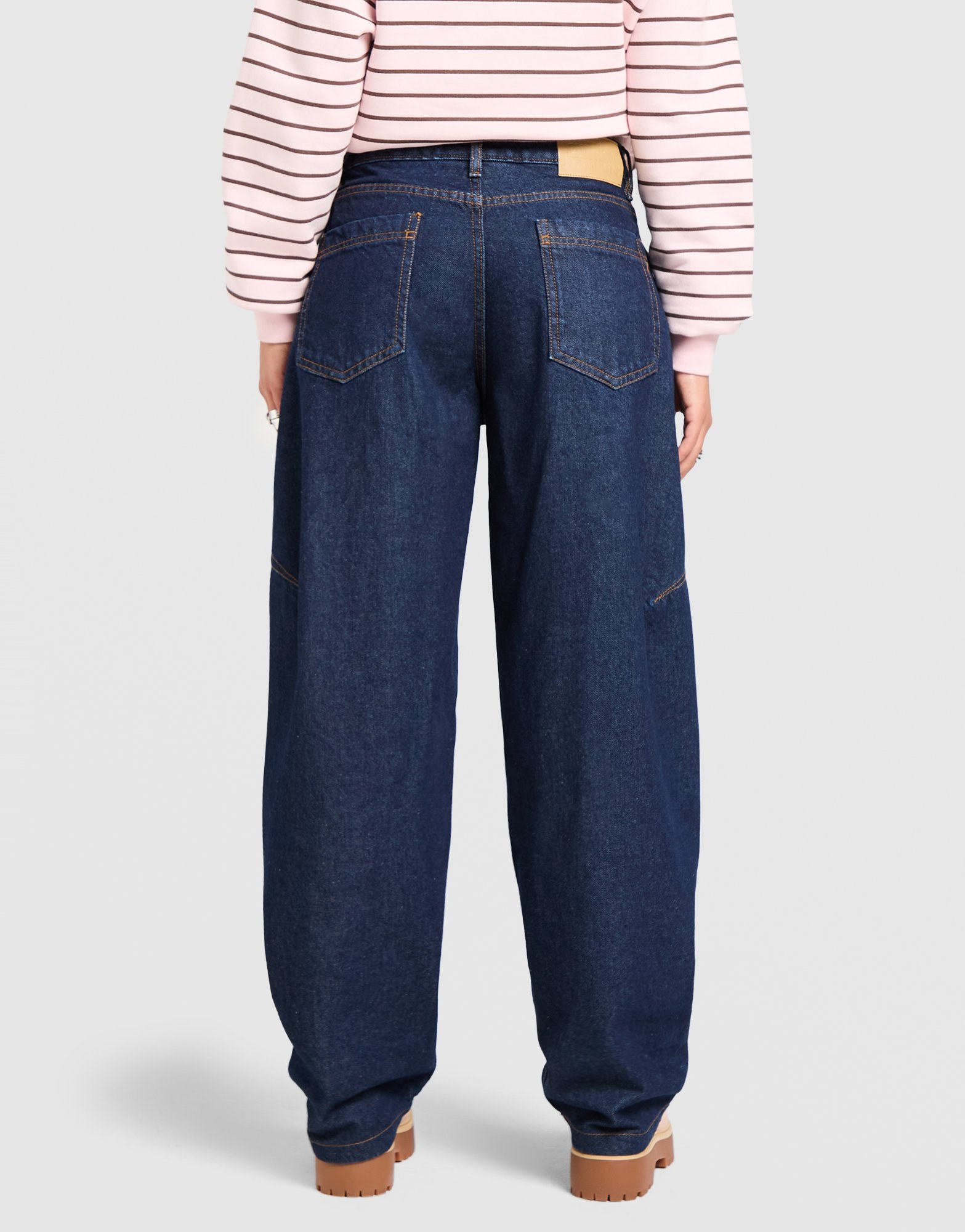 Unlike Humans Barrel Jeans