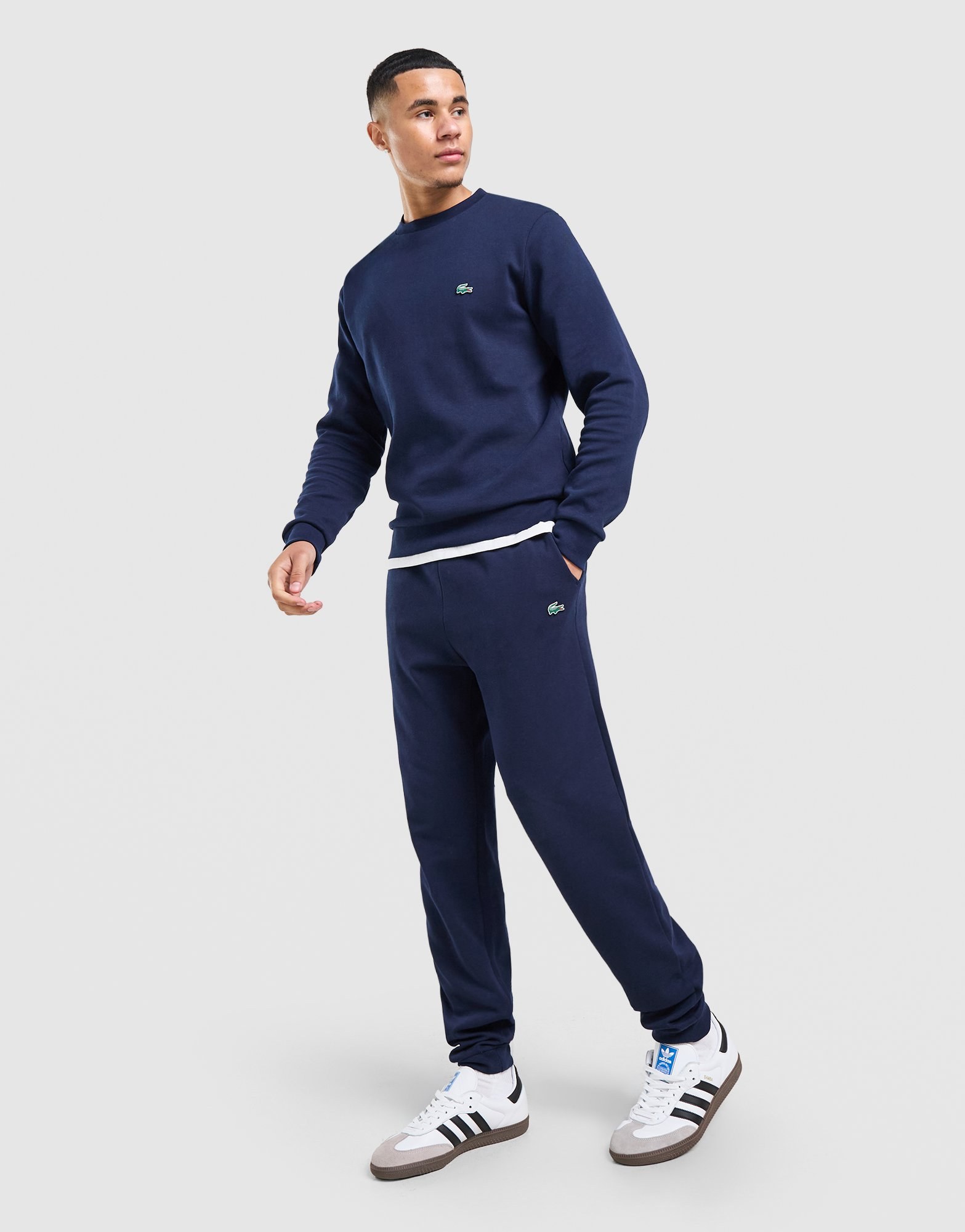 Lacoste Double Knit Crew Sweatshirt