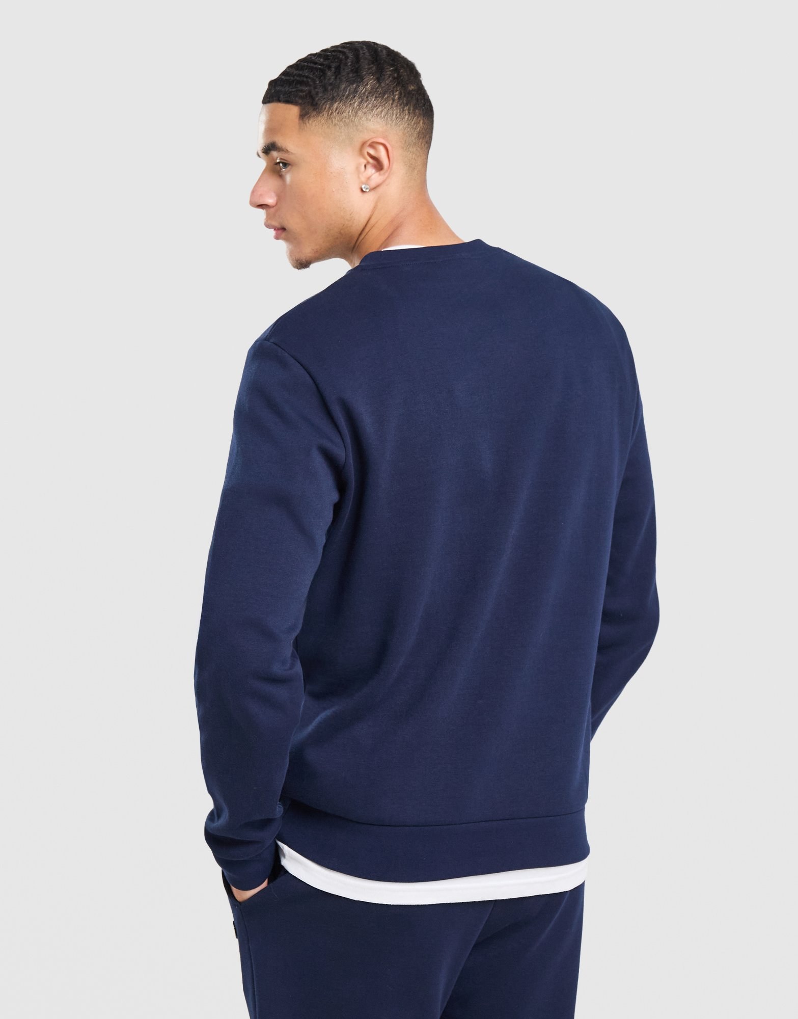 Lacoste Double Knit Crew Sweatshirt