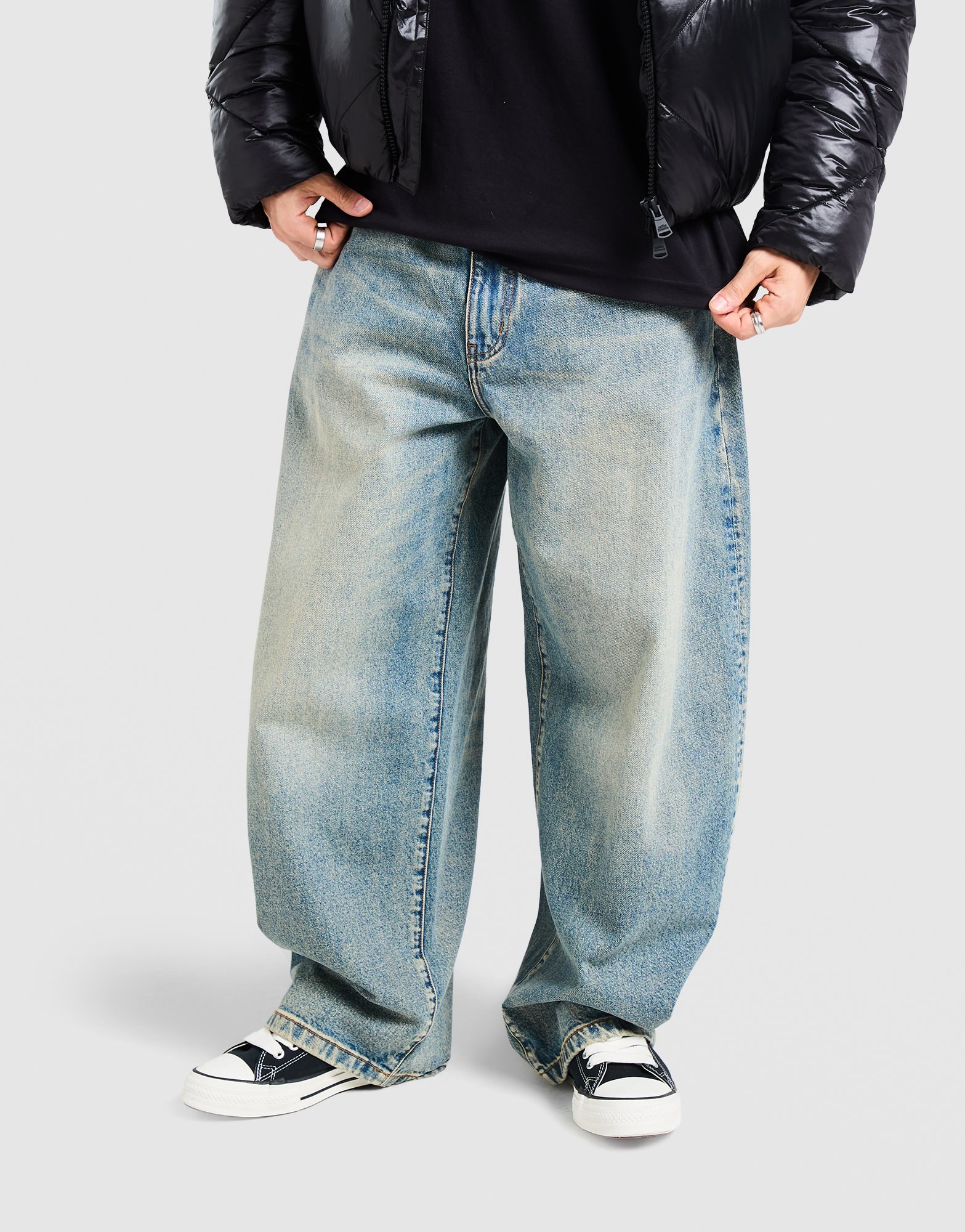Unlike Humans Barrel Jeans